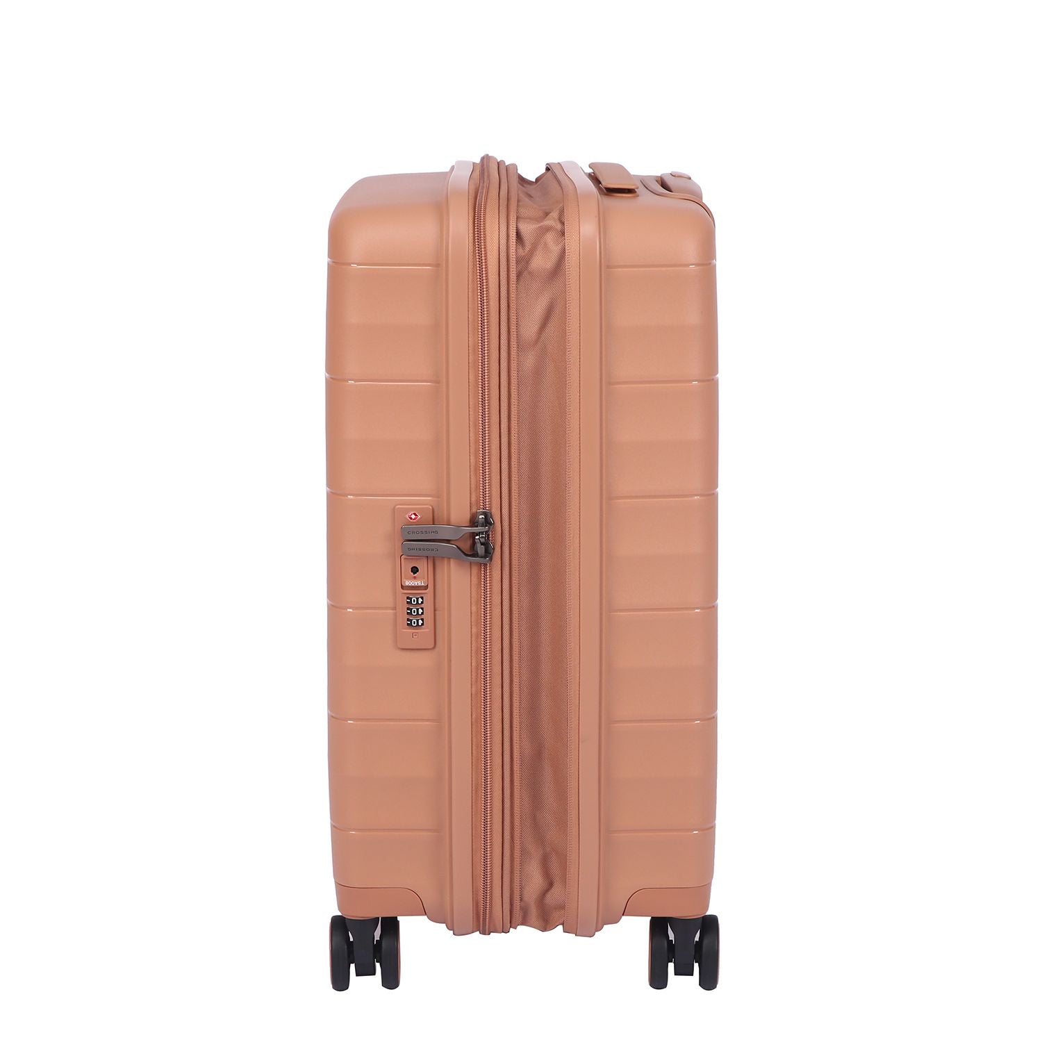 Crossing PRIM Polypropylene Carry On Luggage - Dusty Pink