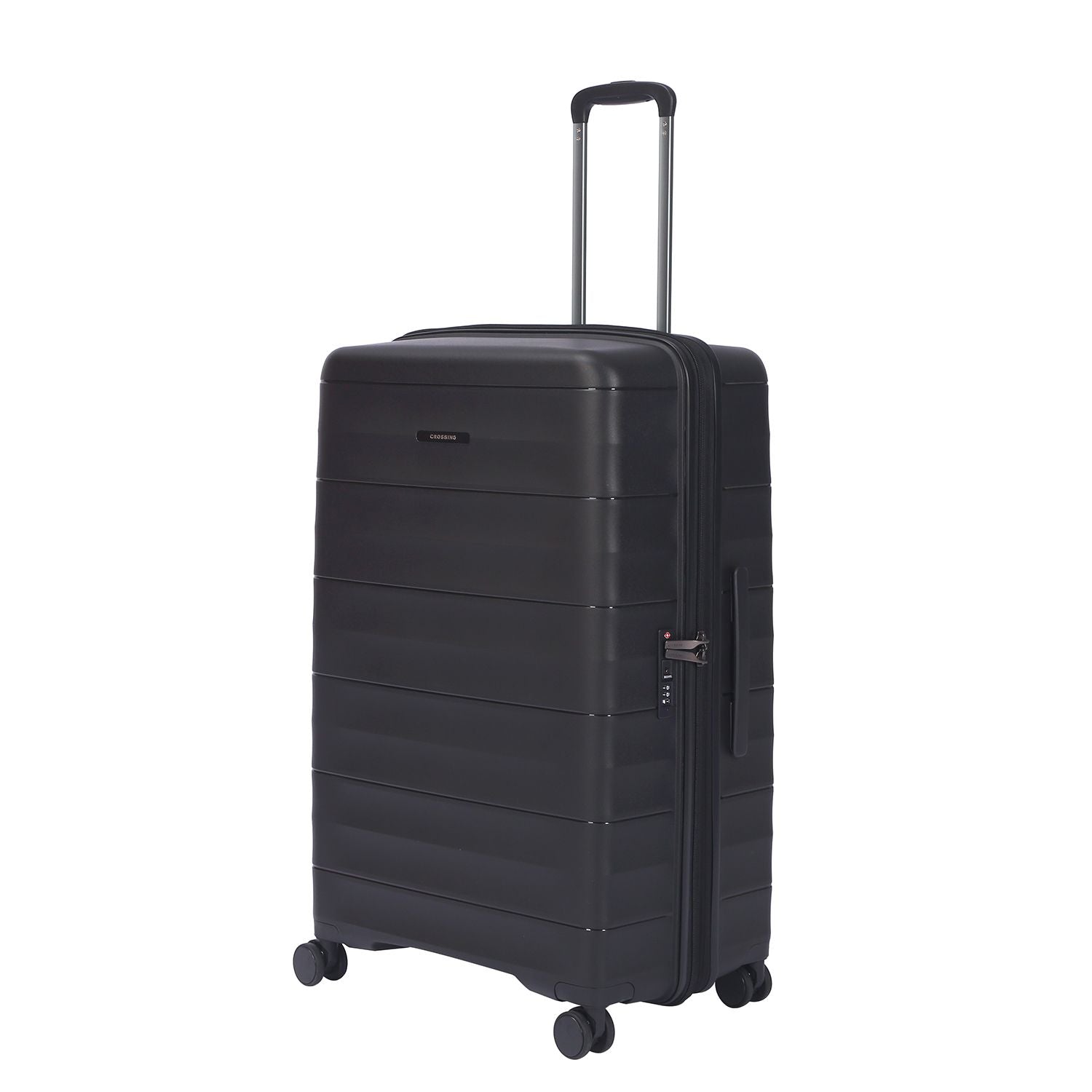Crossing PRIM Polypropylene Large Expandable Luggage - Black