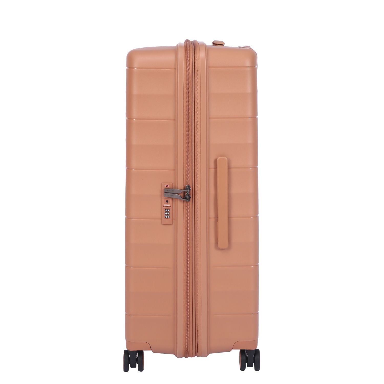 Crossing PRIM Polypropylene Large Expandable Luggage - Dusty Pink