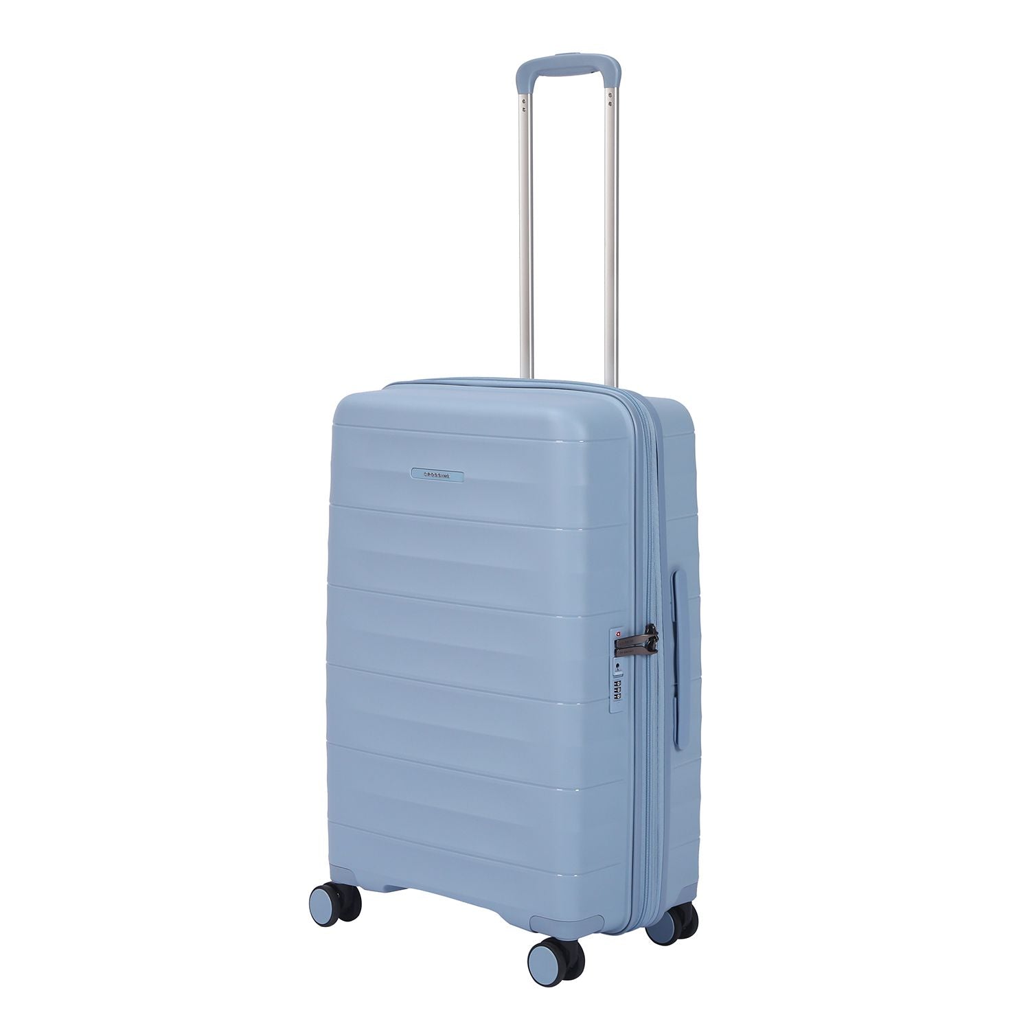 Crossing PRIM Polypropylene Medium Expandable Luggage - Light Blue