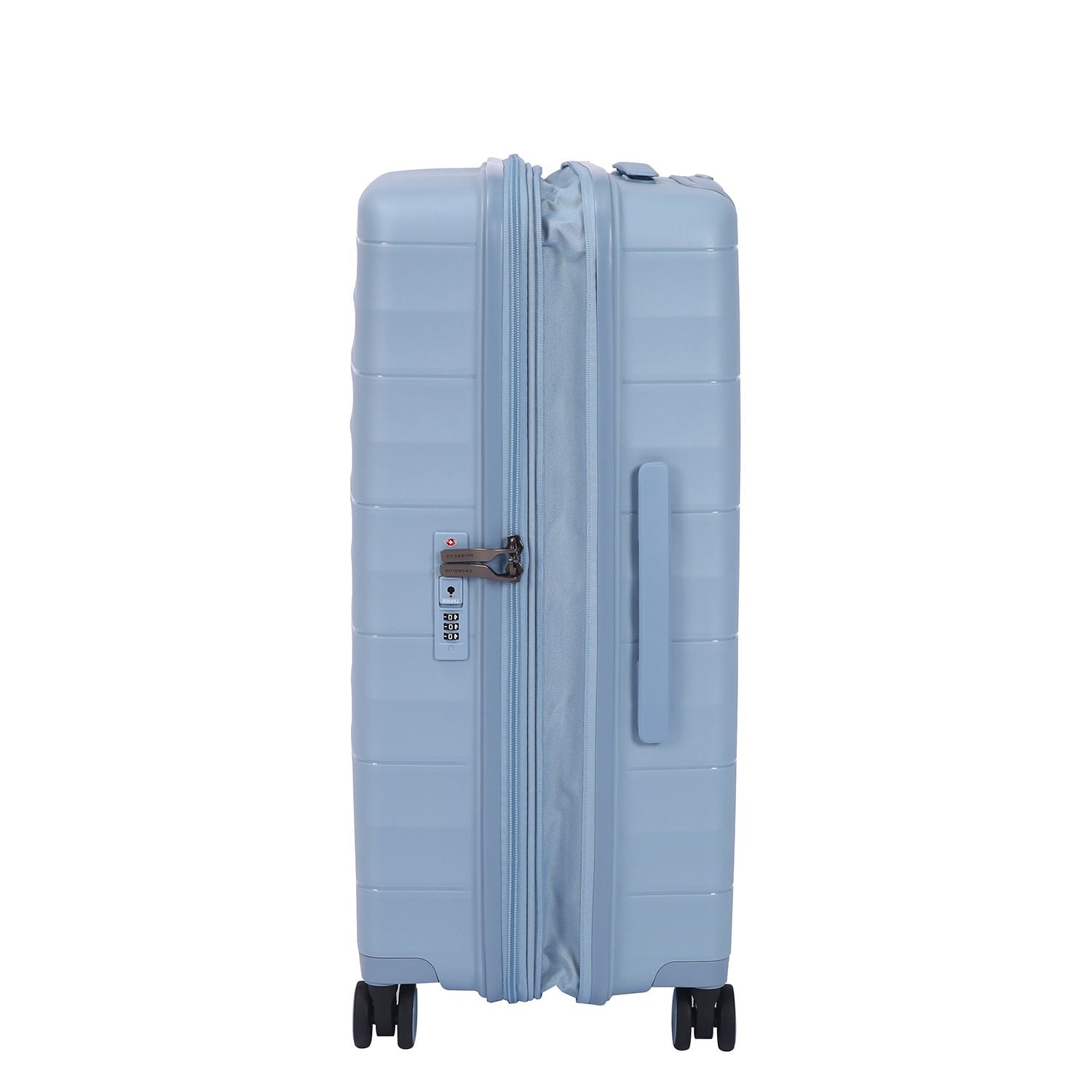 Crossing PRIM Polypropylene Medium Expandable Luggage - Light Blue