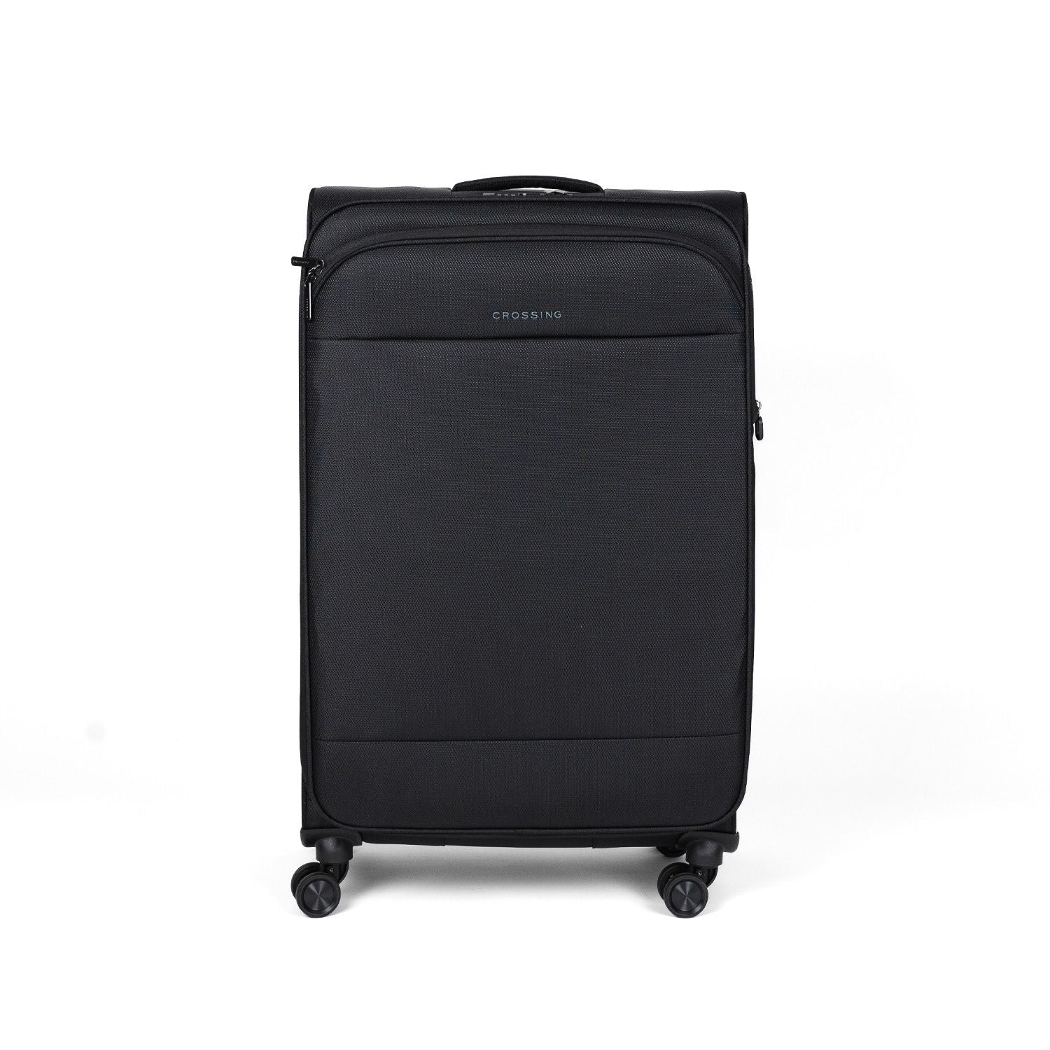 Crossing RECO Recycled Lightweight Soft Case Large Luggage T30 - Black