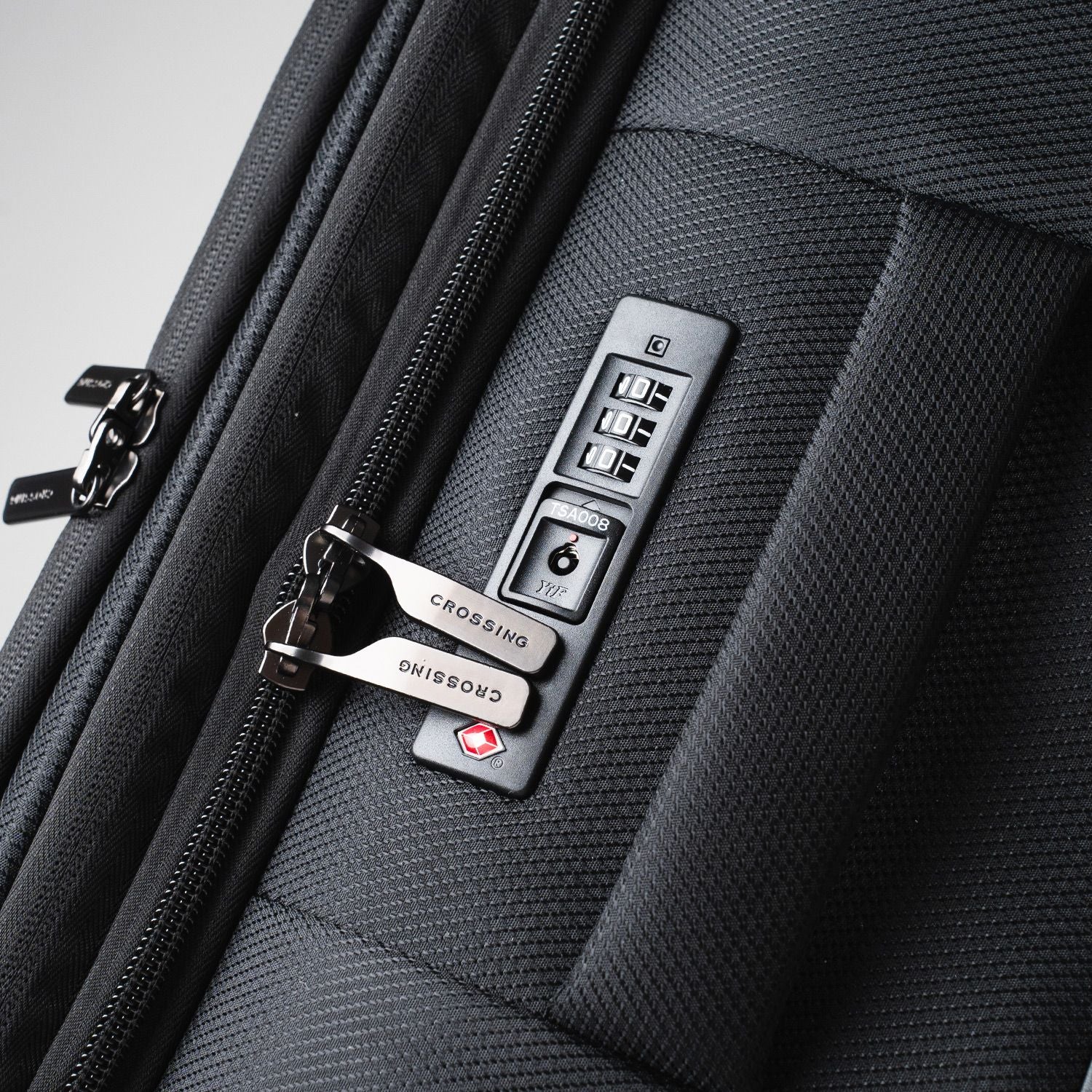 Crossing RECO Recycled Lightweight Soft Case Large Luggage T30 - Black