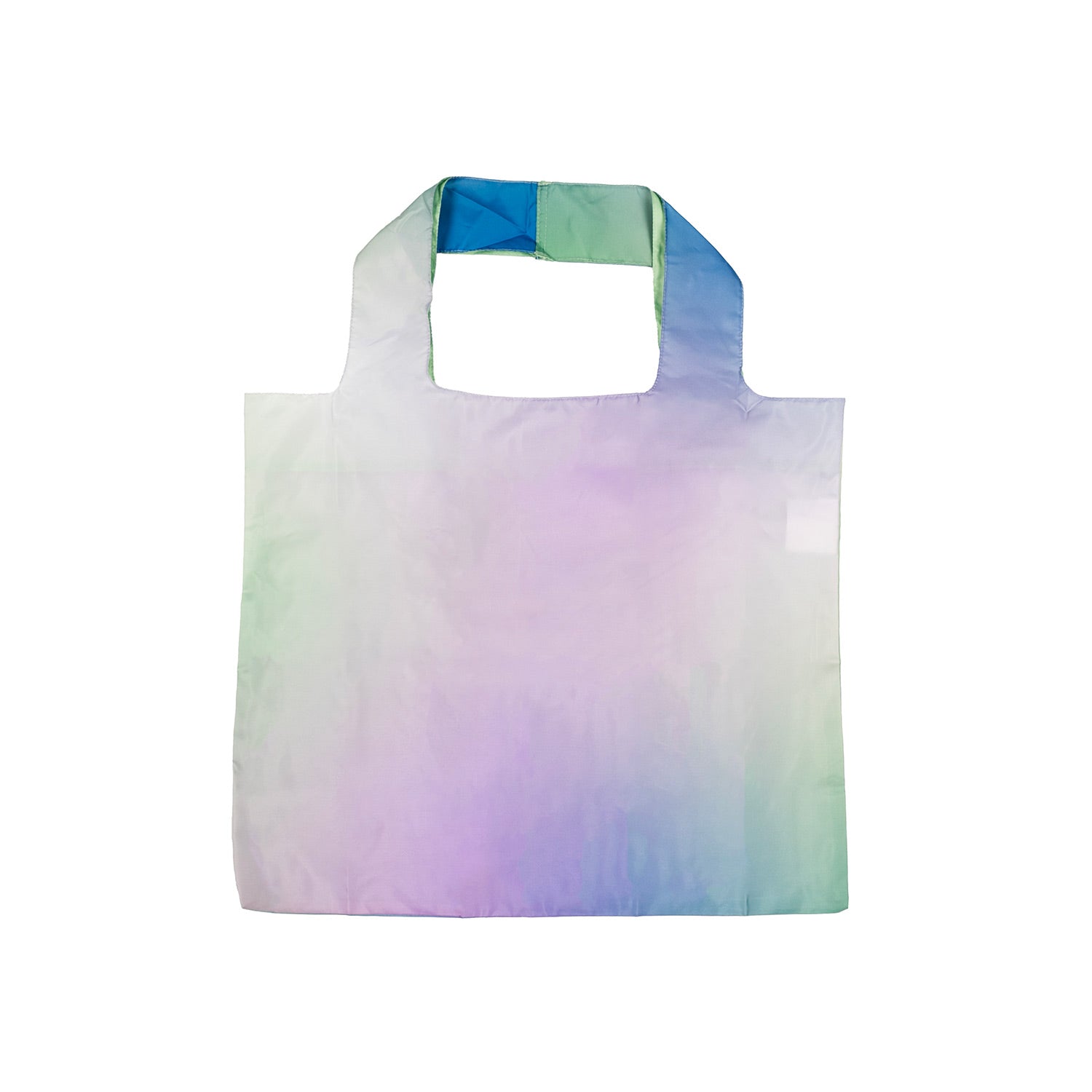 Crossing Recycled Foldable Bag - Ombre Dream - Lime/Purple