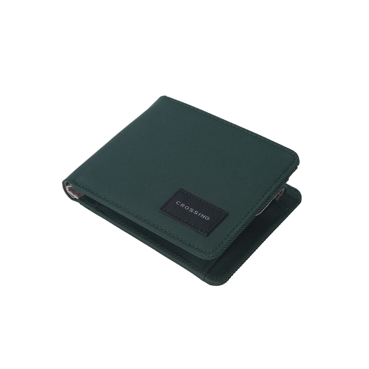 Crossing RFID Bifold Wallet with Coin Pocket V2 - Green