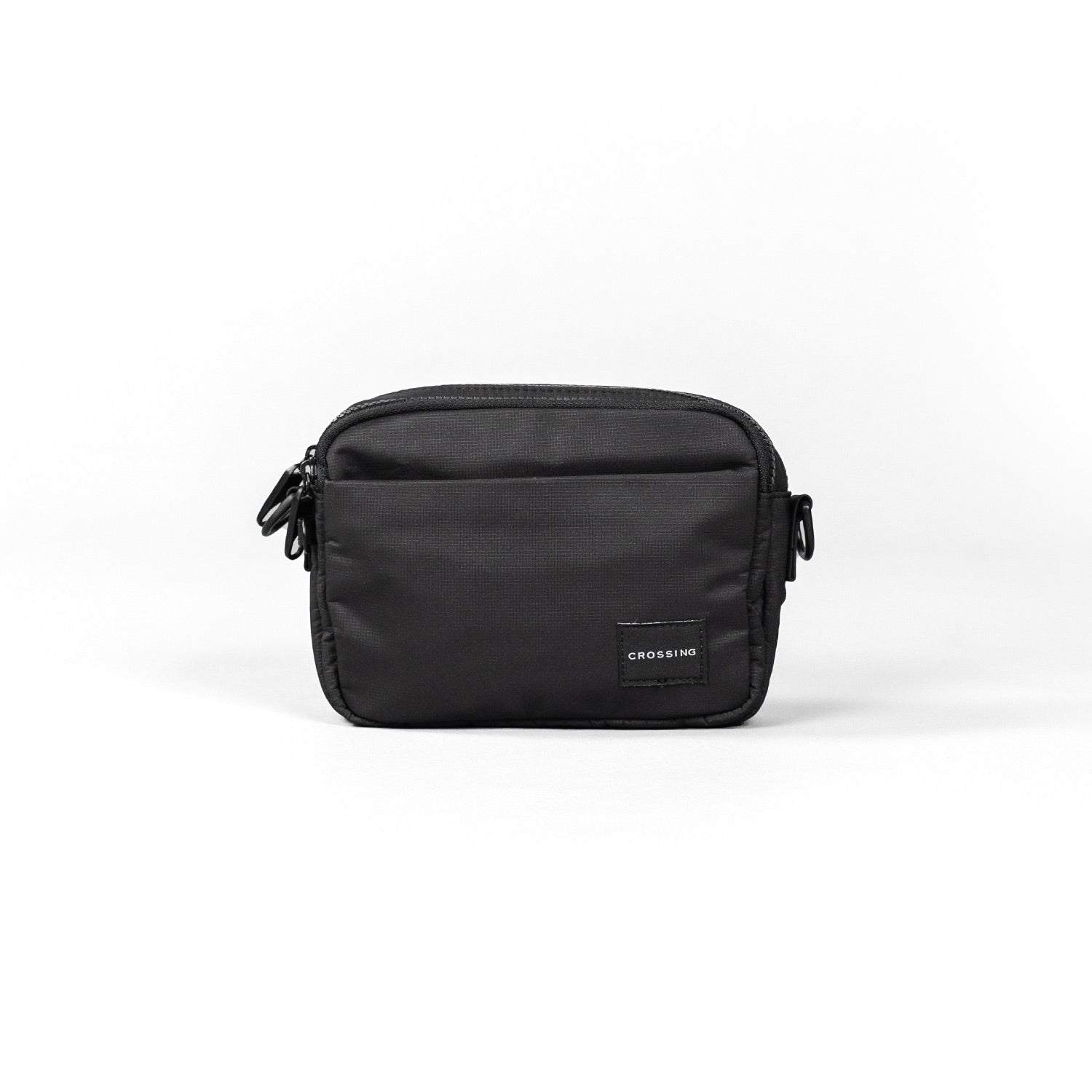 Crossing Sam Anti-Theft RFID Crossbody Bag - Black
