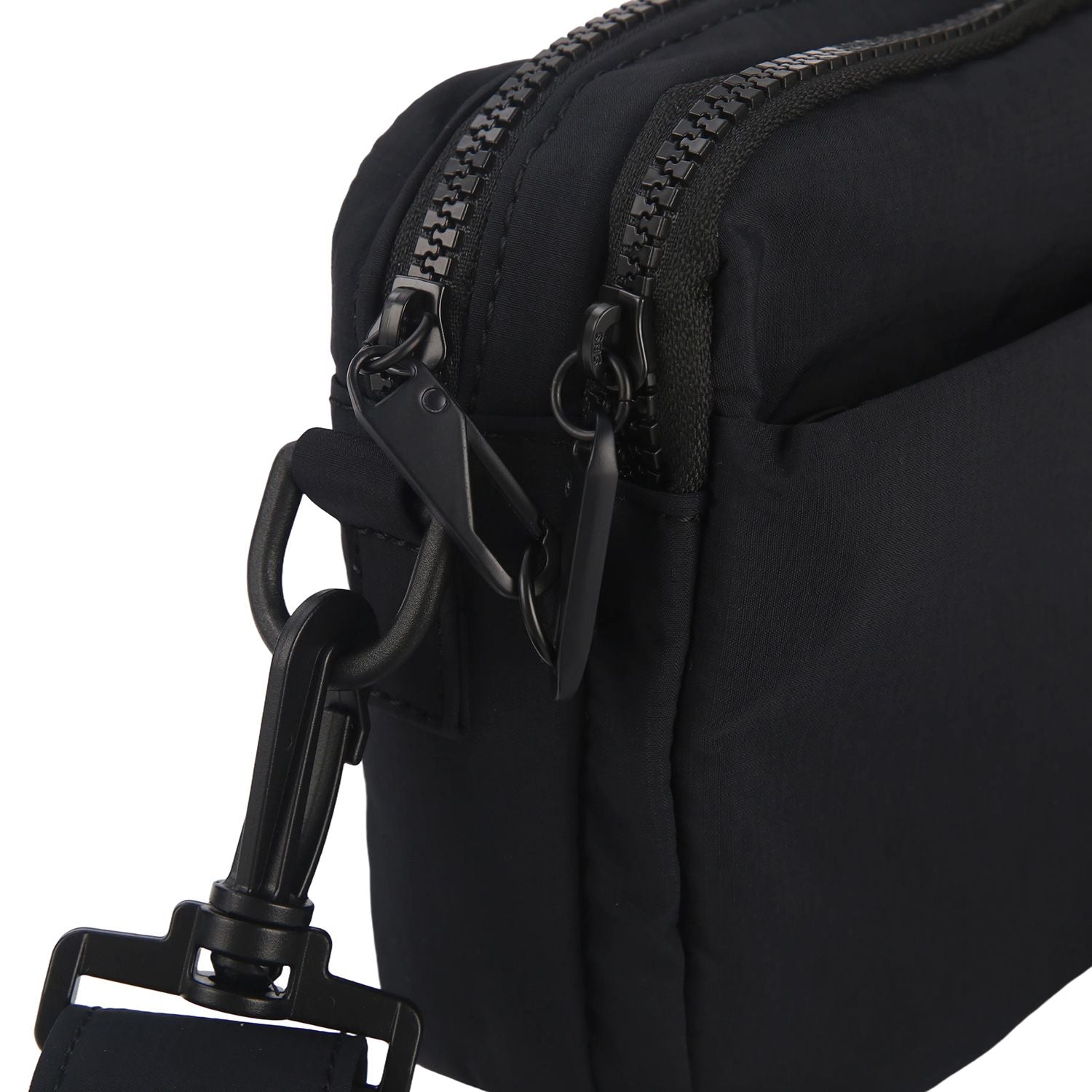 Crossing Sam Anti-Theft RFID Crossbody Bag V2 - Black