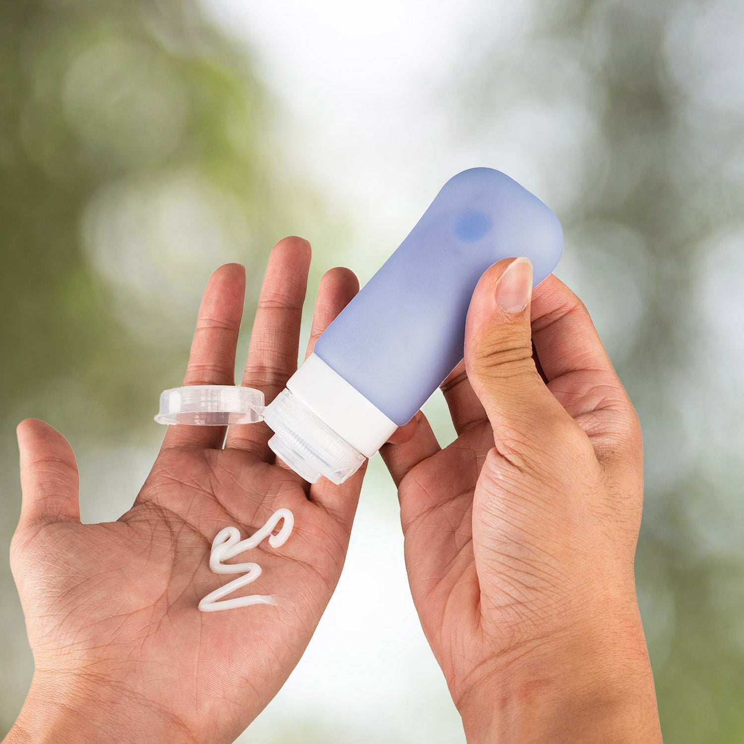 Crossing Silicone Leak Proof TSA Approved Travel Size Bottles 60ml (4 Pack) - Assorted