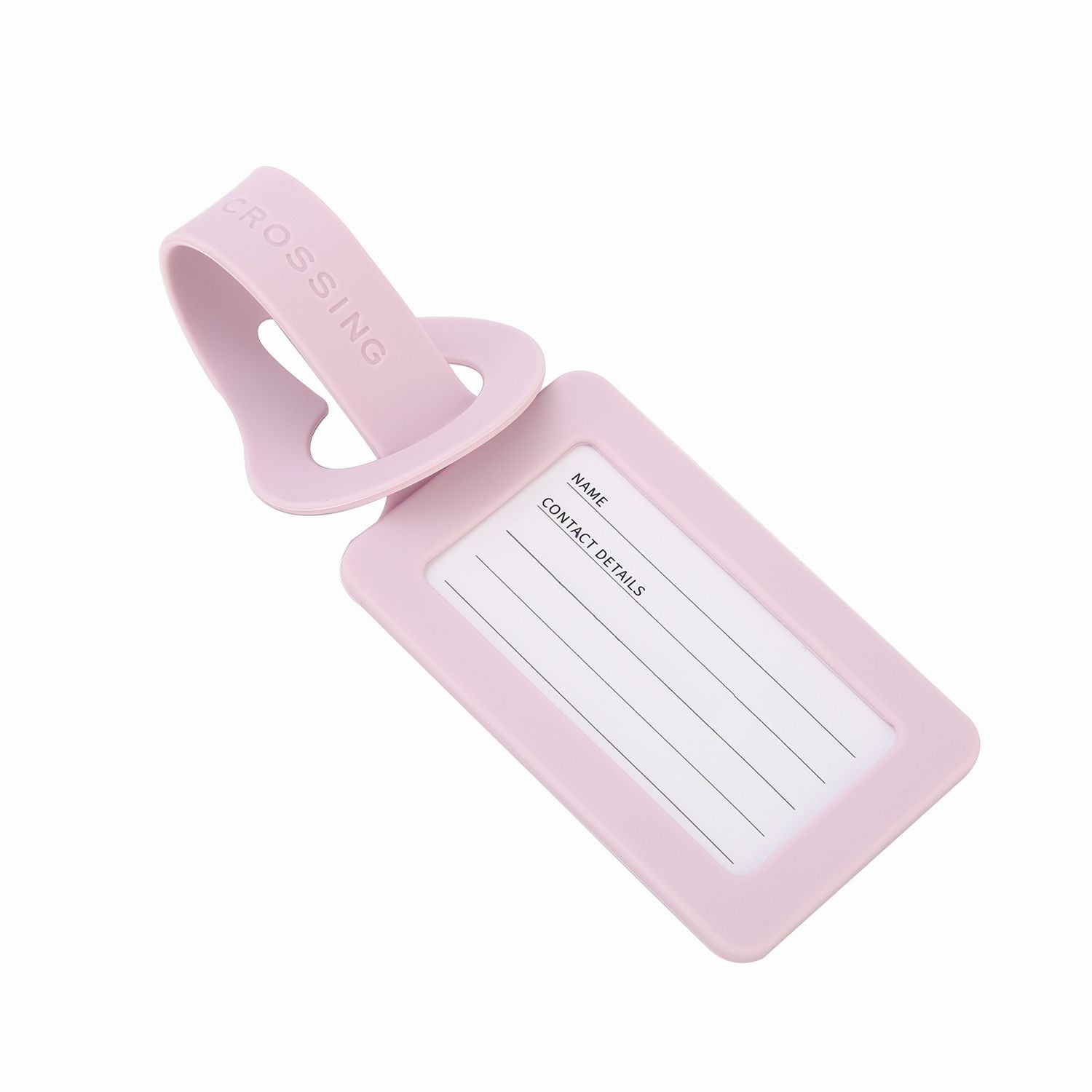 Crossing Silicone Luggage Tag - Cherry Bloom