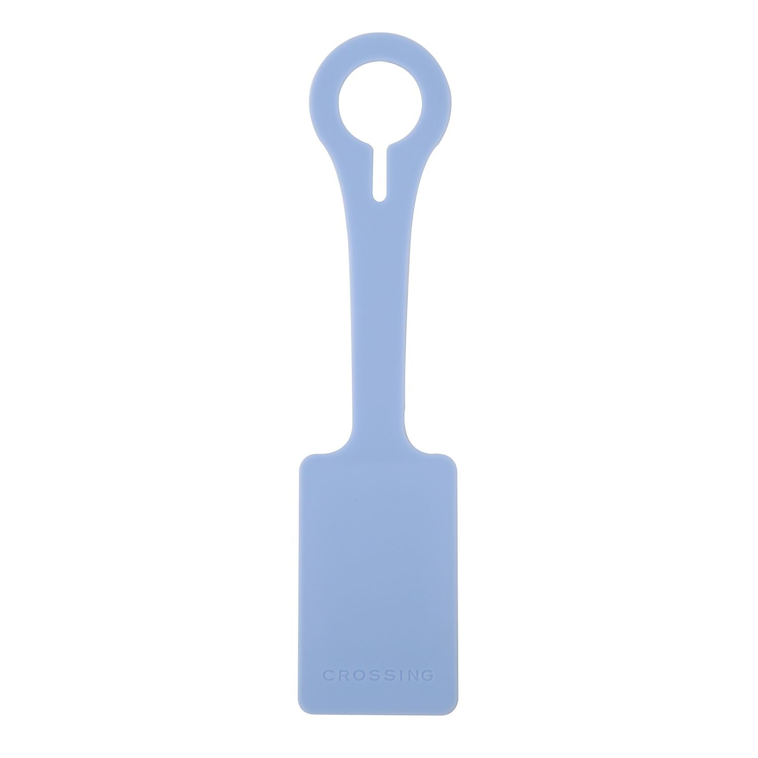 Crossing Silicone Luggage Tag - Ice Blue