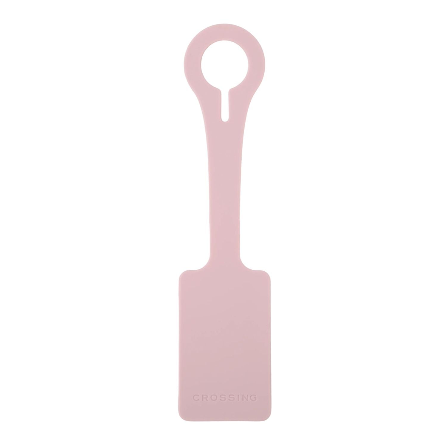 Crossing Silicone Luggage Tag - Lychee Blush