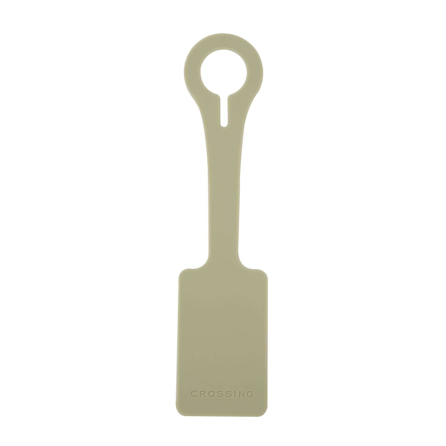 Crossing Silicone Luggage Tag - Matcha Latte
