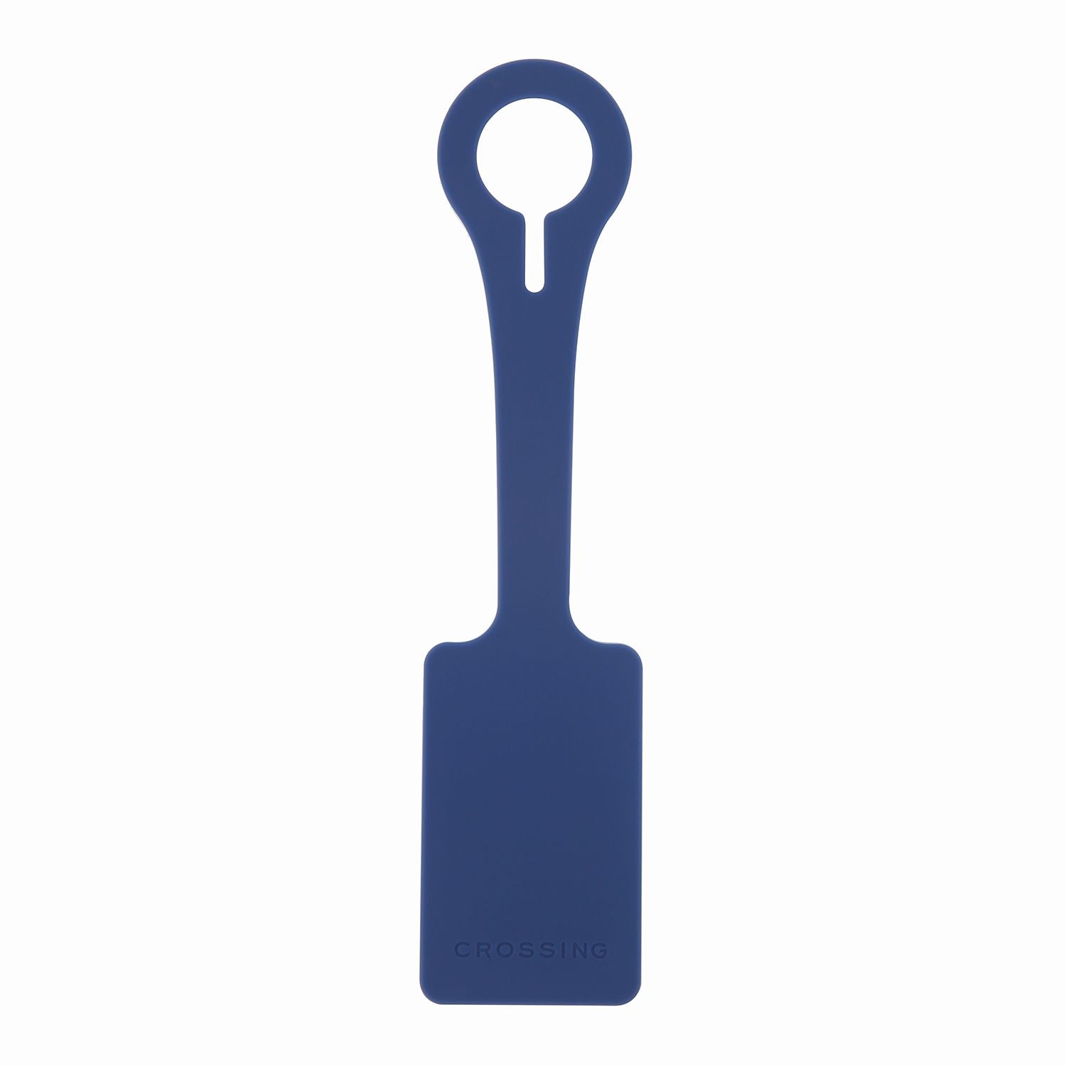 Crossing Silicone Luggage Tag - Navy
