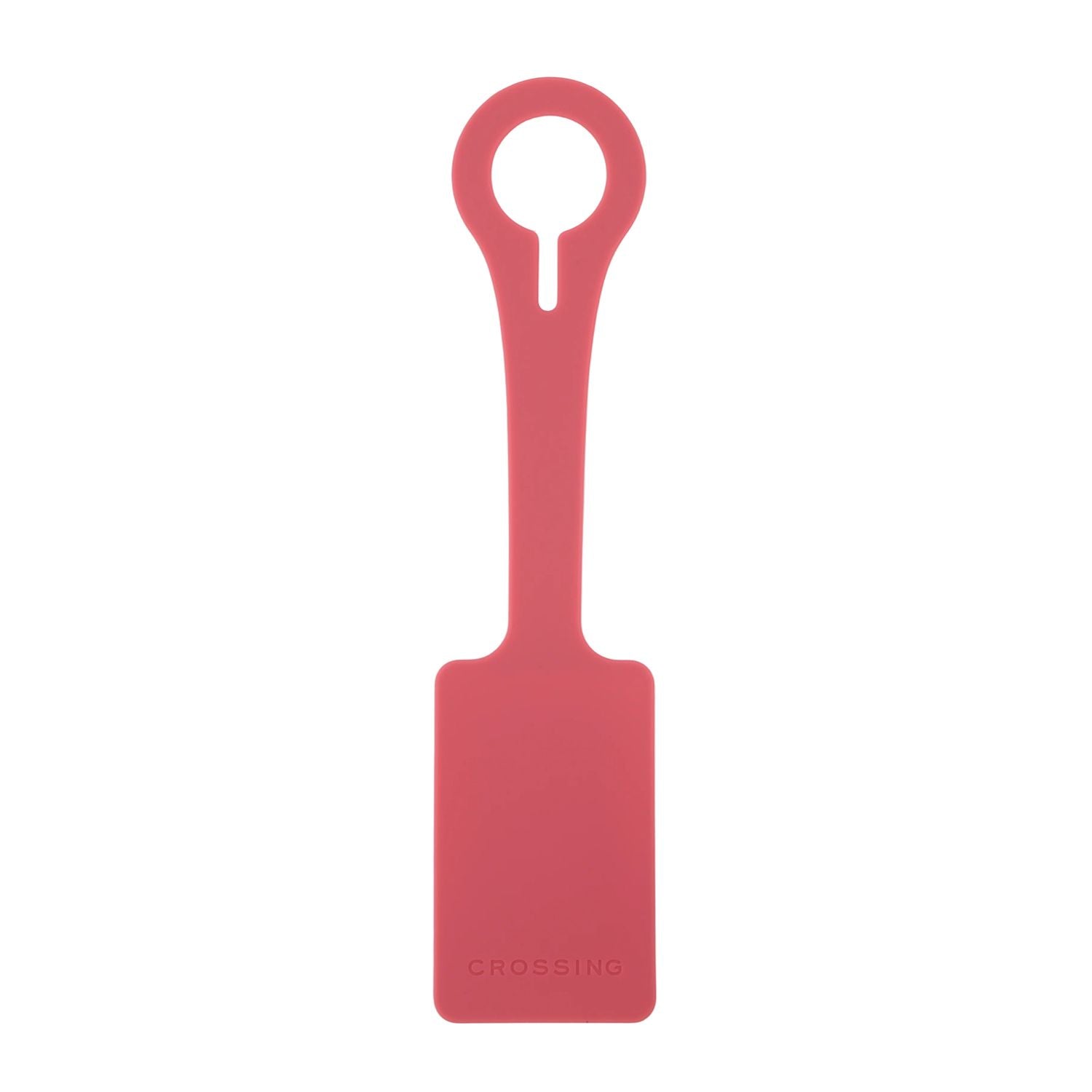 Crossing Silicone Luggage Tag - Strawberry Cream