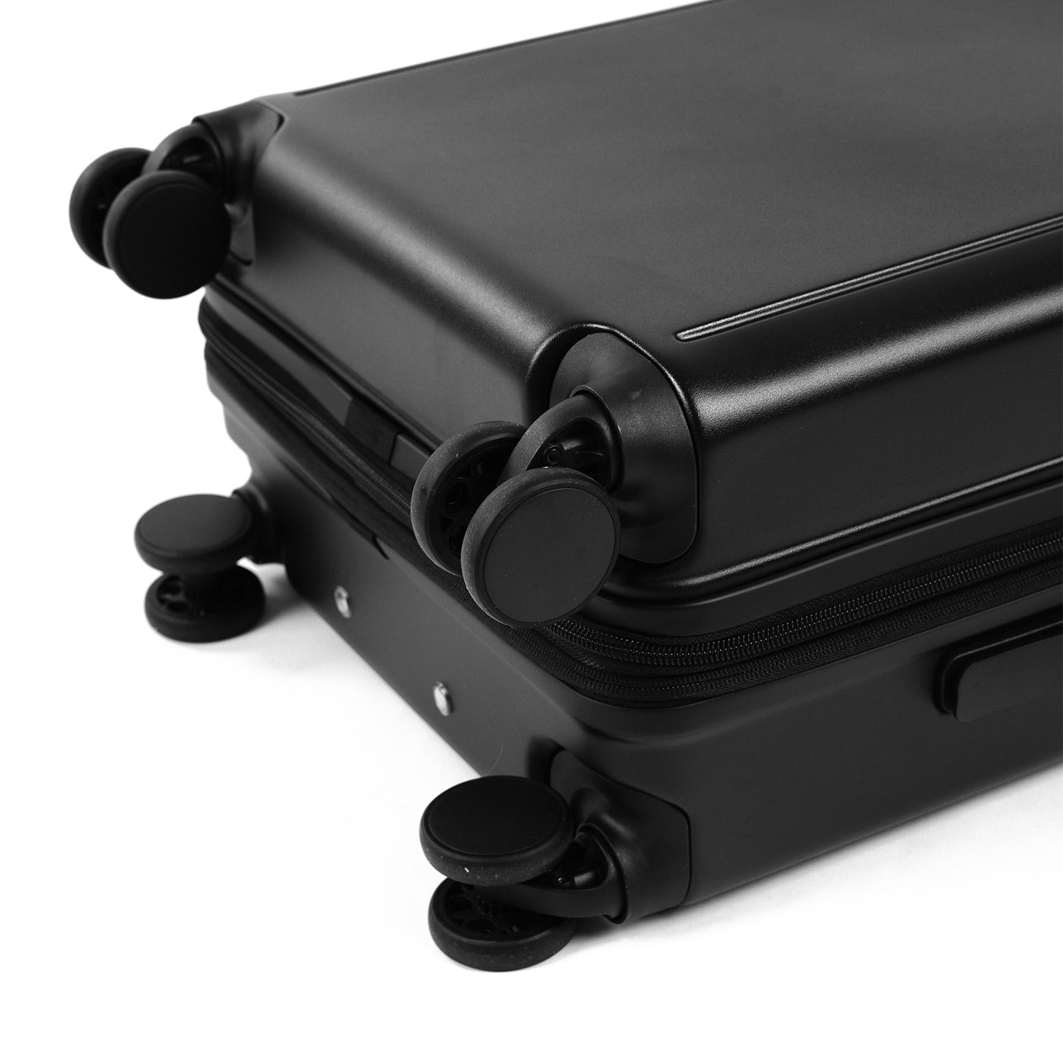 Crossing Stel Polycarbonate Carry On 20" Luggage - Black
