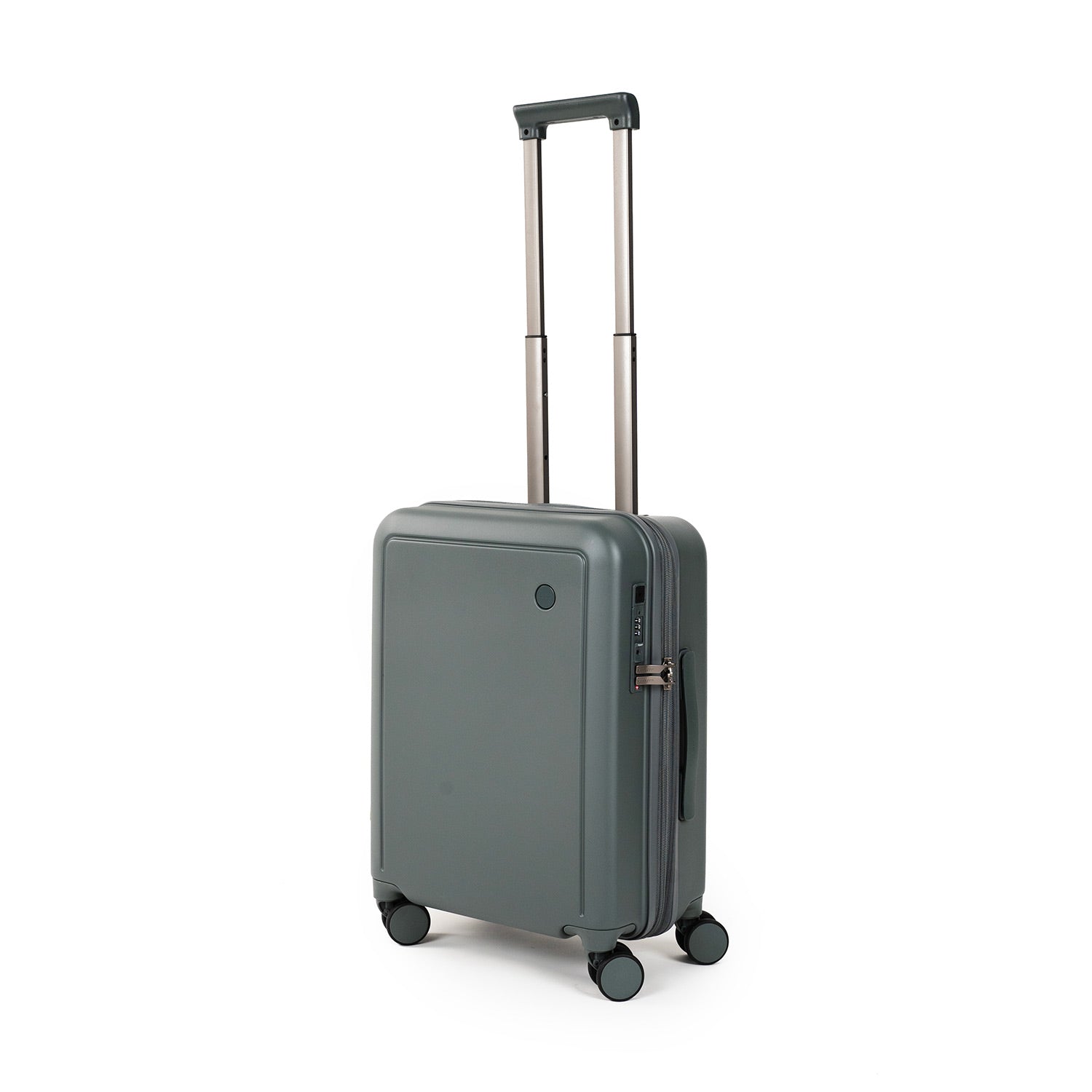 Crossing Stel Polycarbonate Carry On 20" Luggage - Green