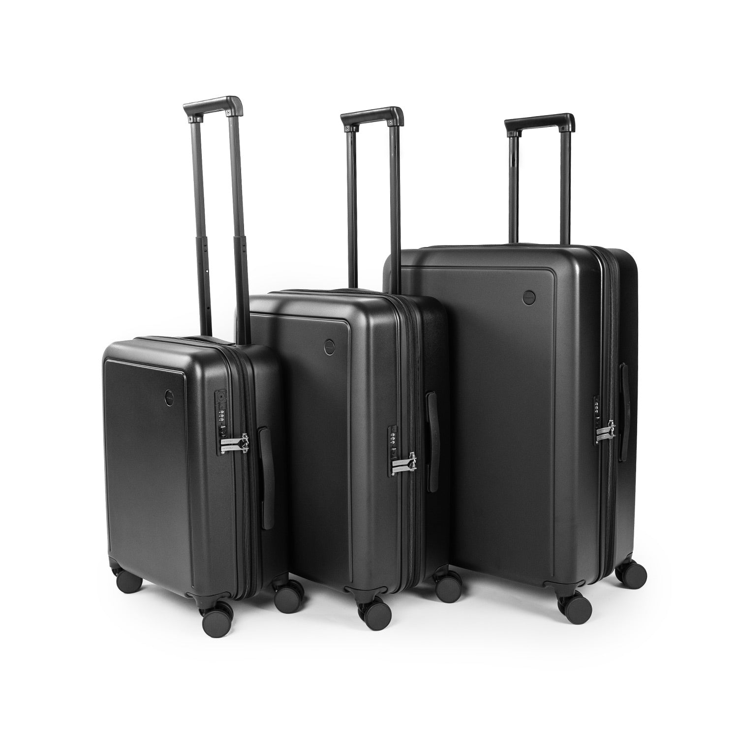 Crossing Stel Polycarbonate Large 30" Luggage - Black