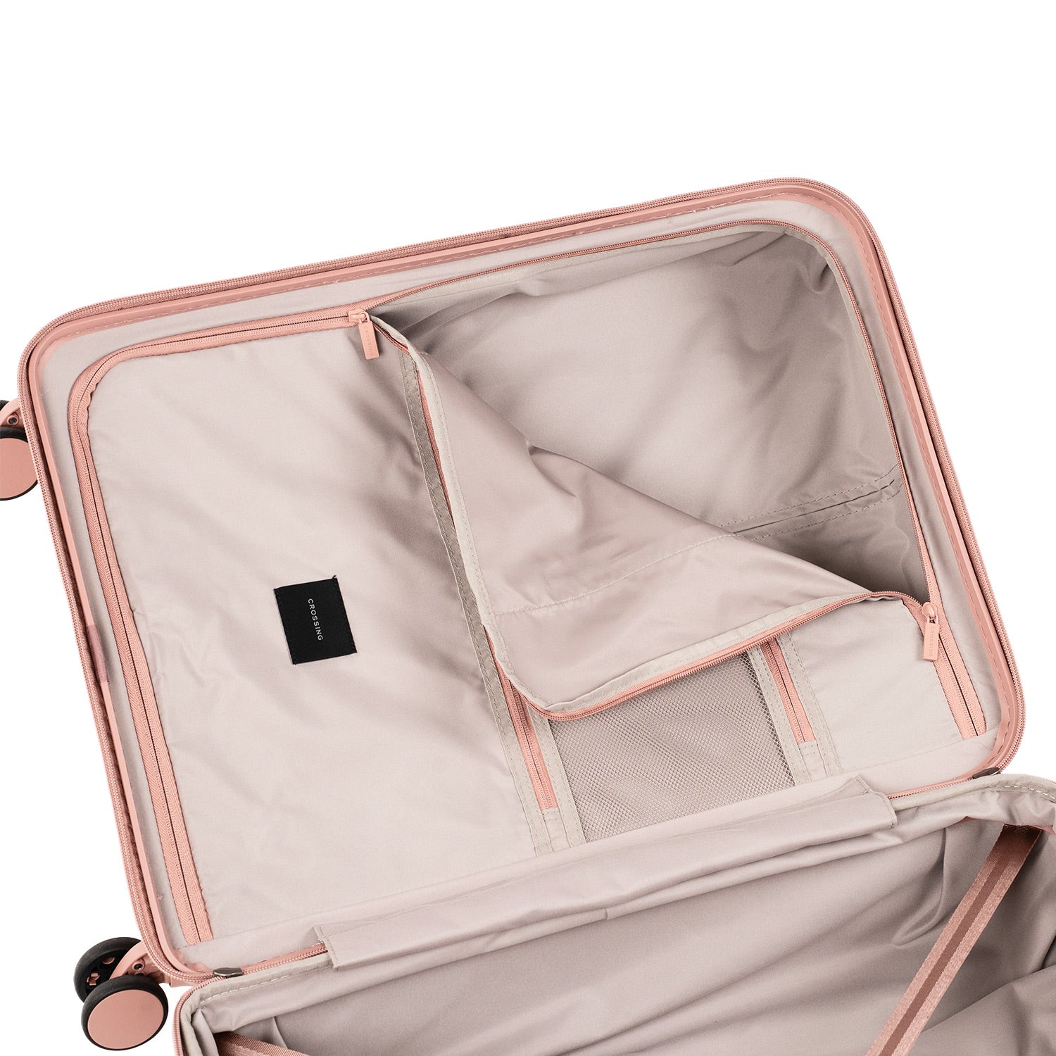 Crossing Stel Polycarbonate Medium 25" Luggage - Clay