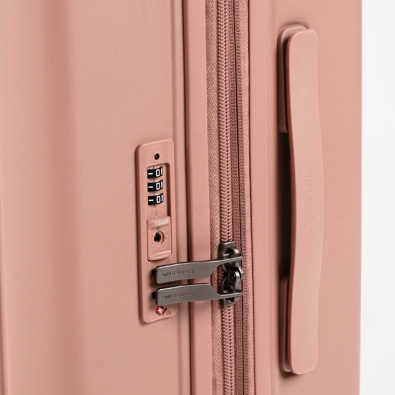 Crossing Stel Polycarbonate Medium 25" Luggage - Clay