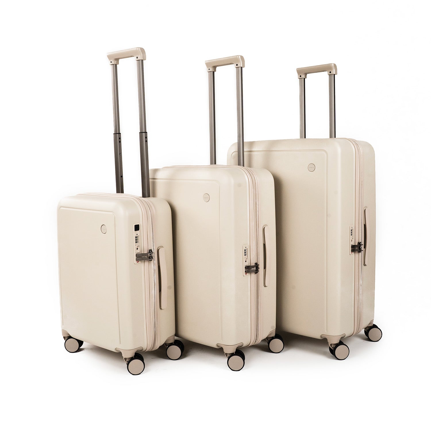 Crossing Stel Polycarbonate Medium 25" Luggage - Sandwhite