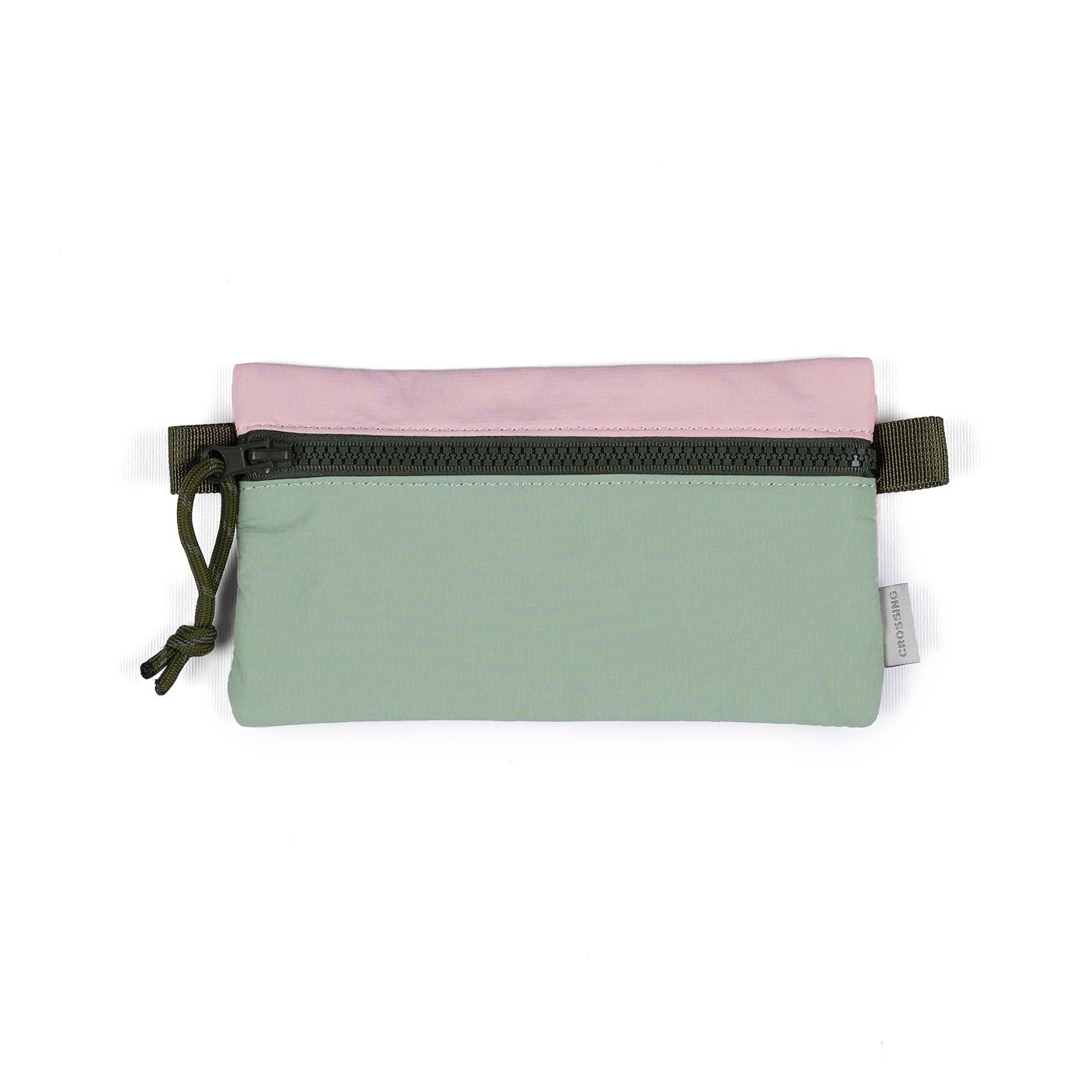 Crossing Tessa Colour Block Pouch Small - Mint/Powder Pink