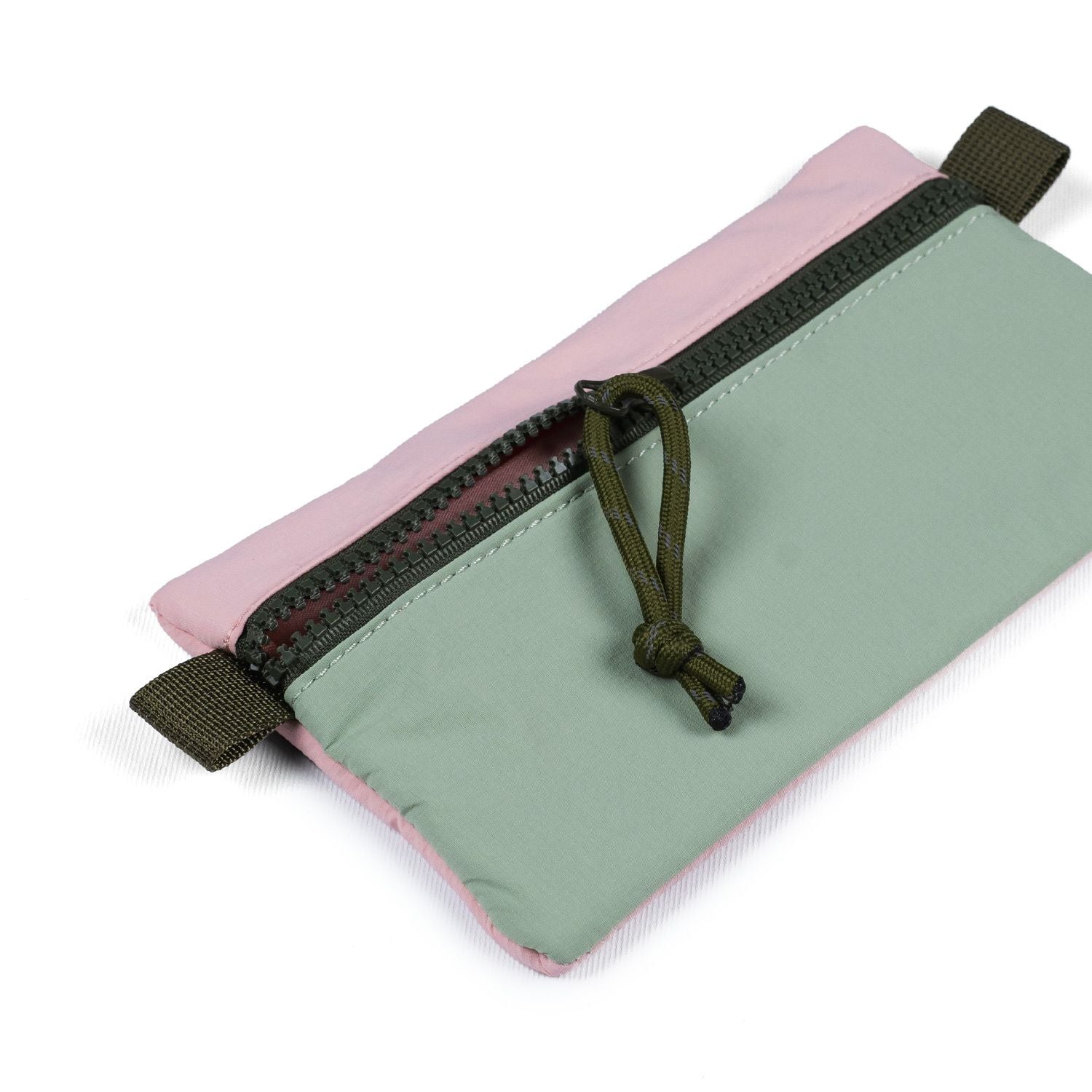Crossing Tessa Colour Block Pouch Small - Mint/Powder Pink