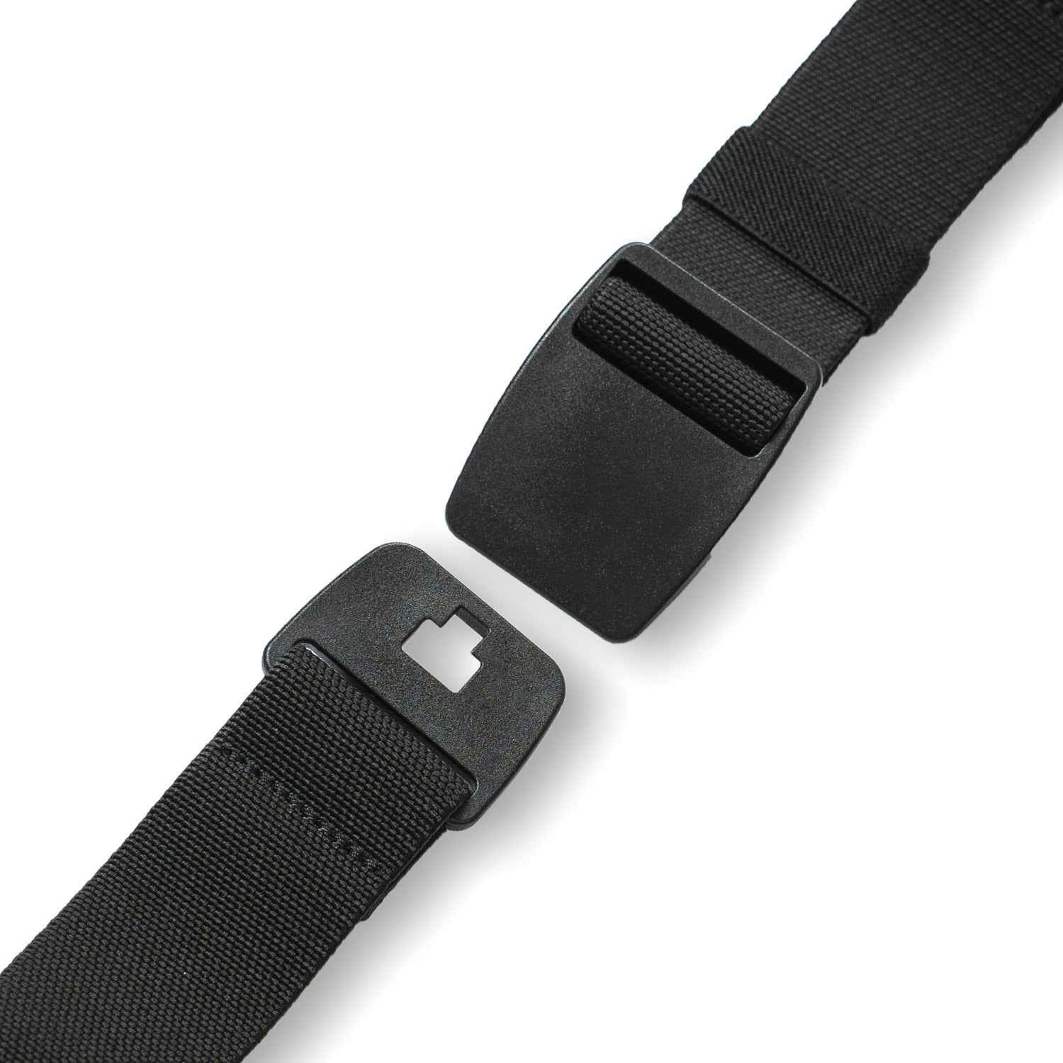 Crossing Travel Adventure Belt With Side Release Buckle (Small) - Black