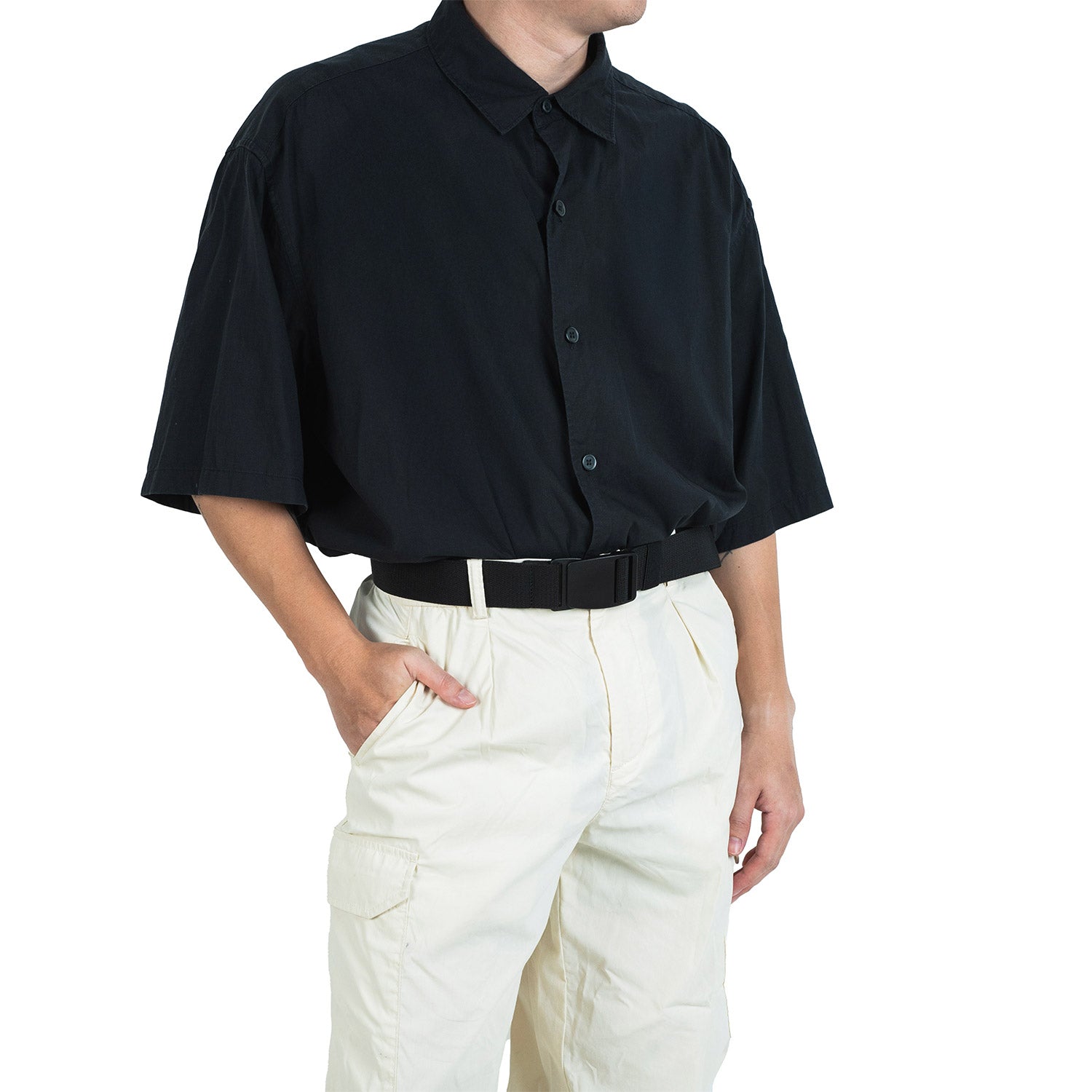 Crossing Travel Adventure Belt With Side Release Buckle (Small) - Black