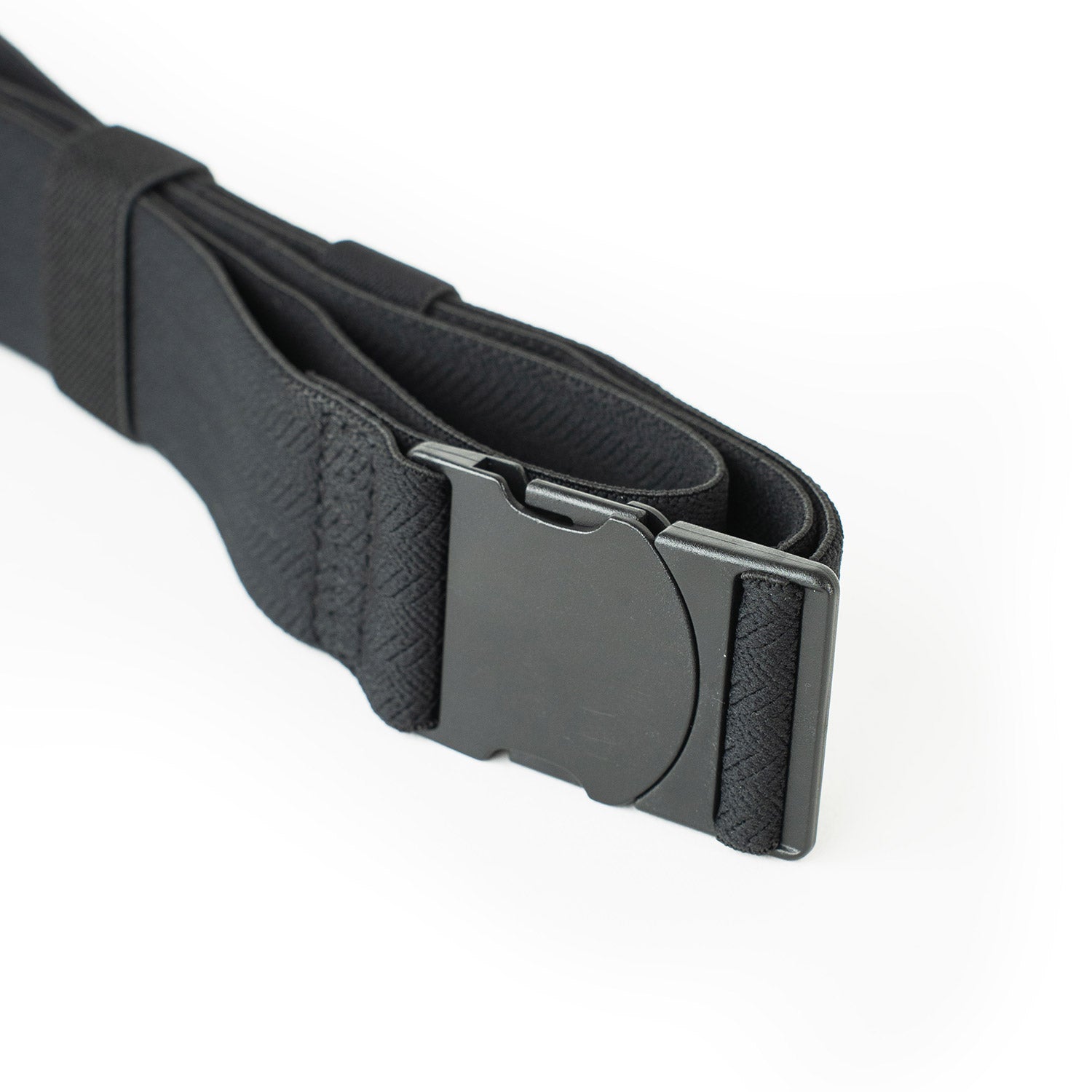 Crossing Travel Belt With Loop Buckle (Medium) - Black