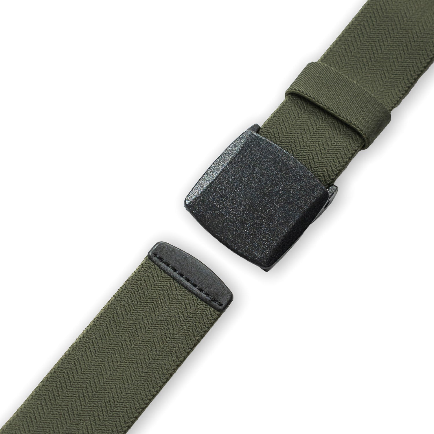 Crossing Travel Belt With Clip Buckle (One Size) - Green