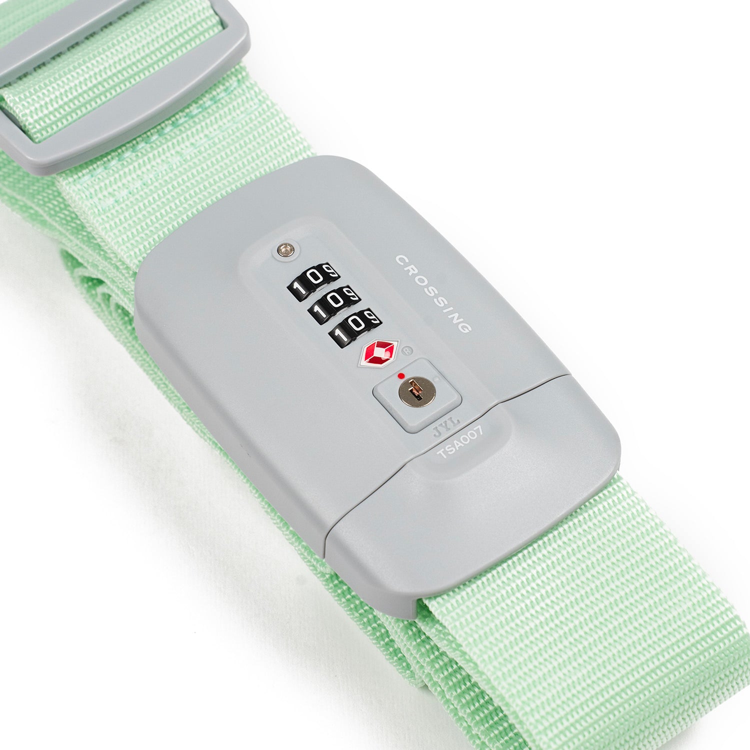 Crossing TSA 3-Dial Combination Lock Luggage Strap - Mint