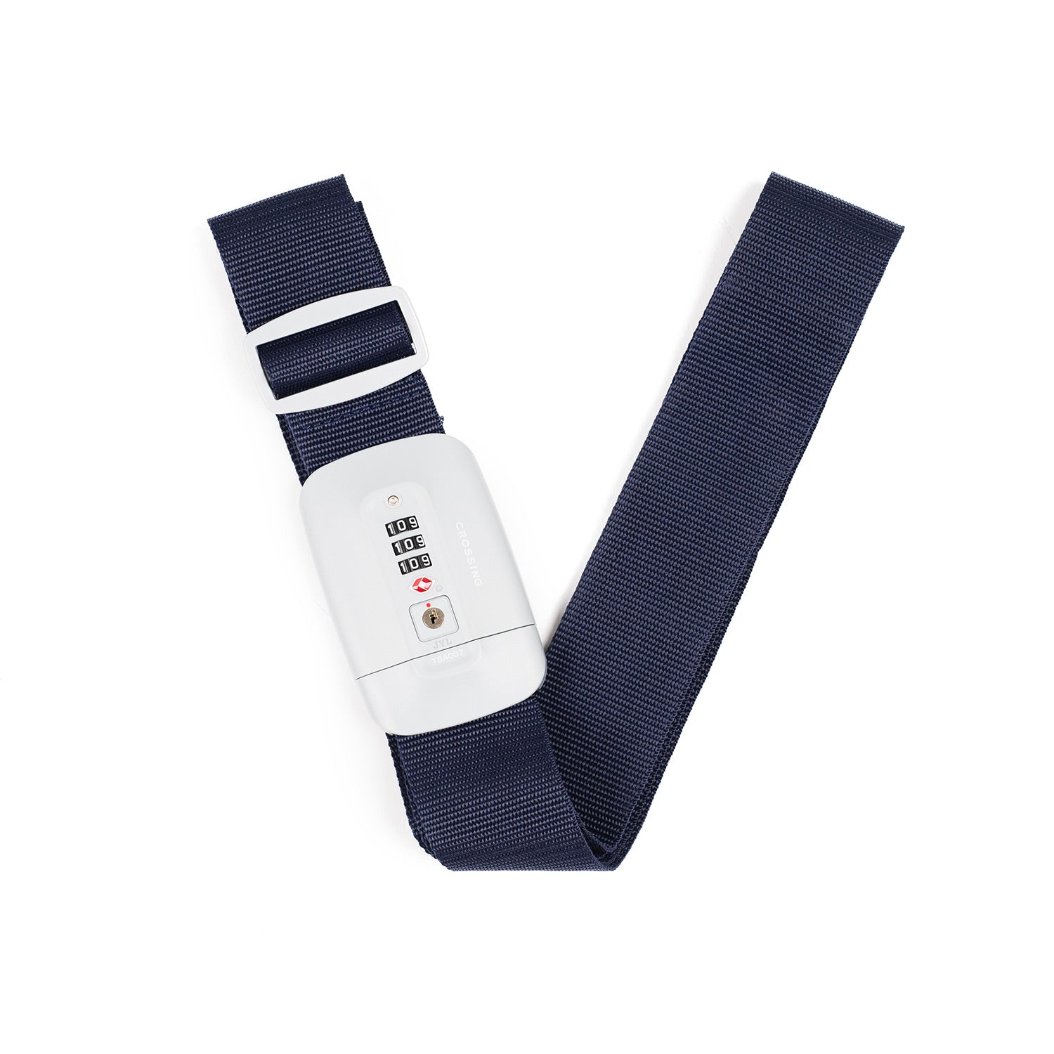 Crossing TSA 3-Dial Combination Lock Luggage Strap - Navy