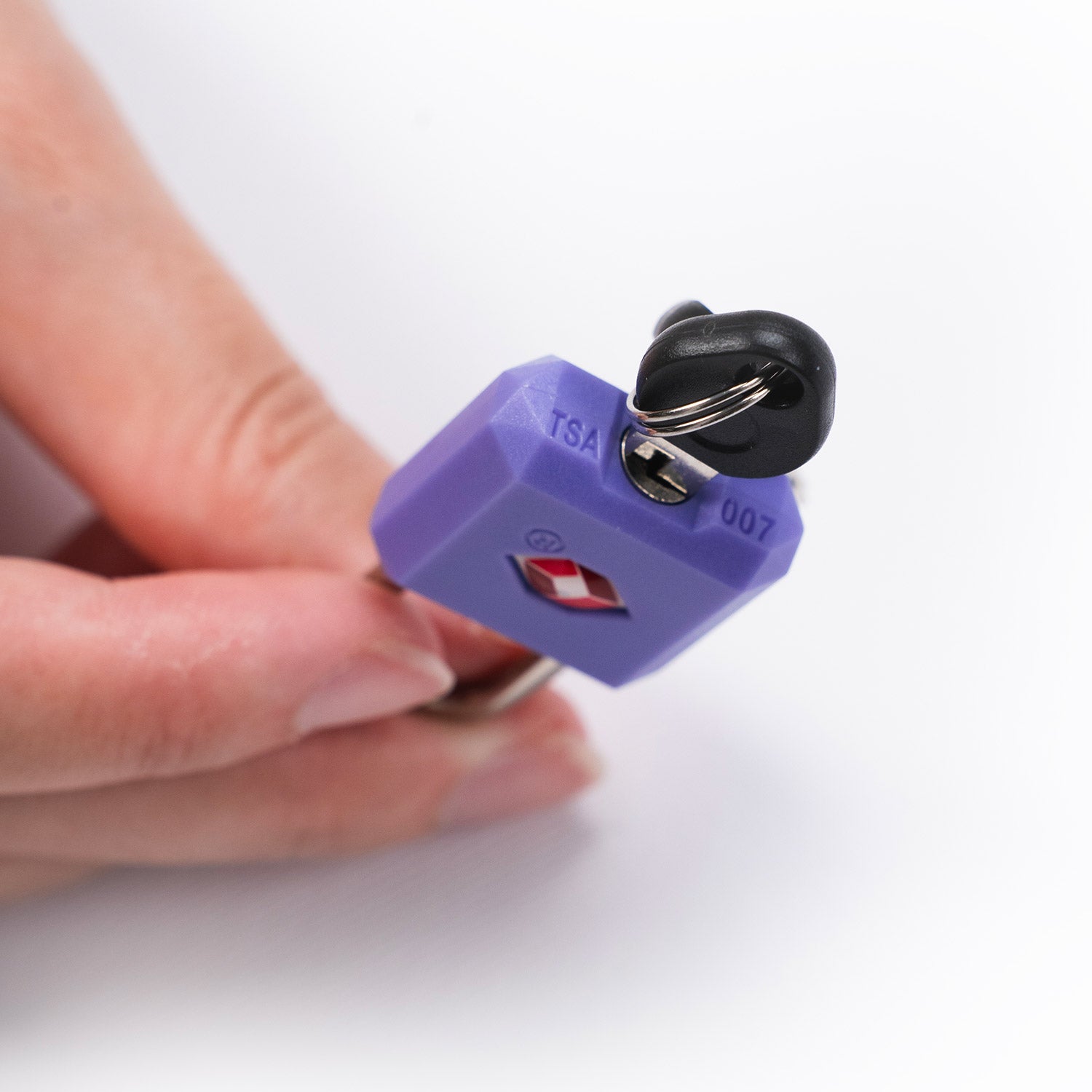 Crossing Ultra-Light TSA Travel Lock With Keys (Twin Pack) - Peri Blue