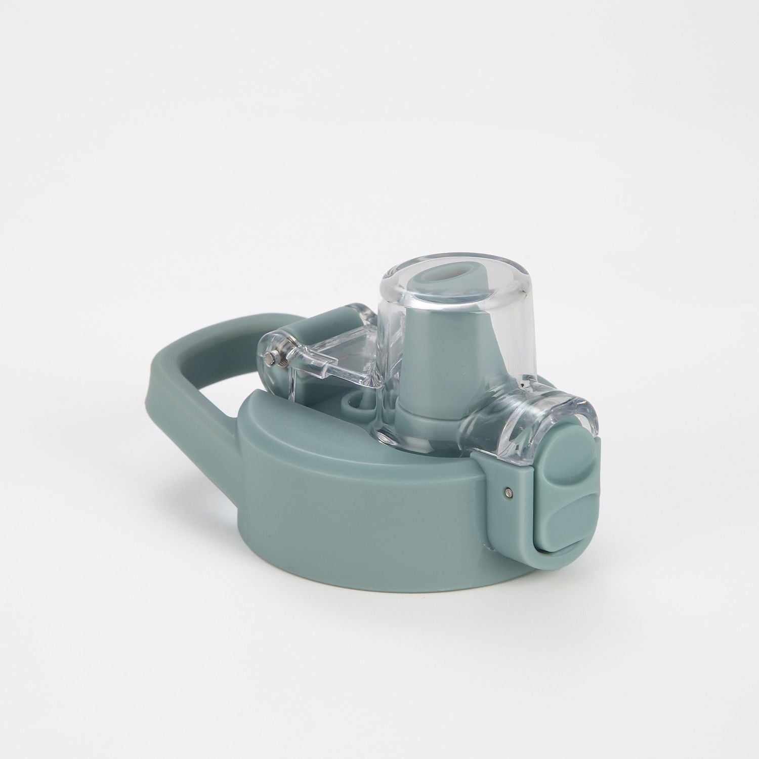 Crossing Urban Ceramic S/S Insulated Straw Sipper Cap Sports Bottle With Handle 480ml - Cotton Sage (Mix)