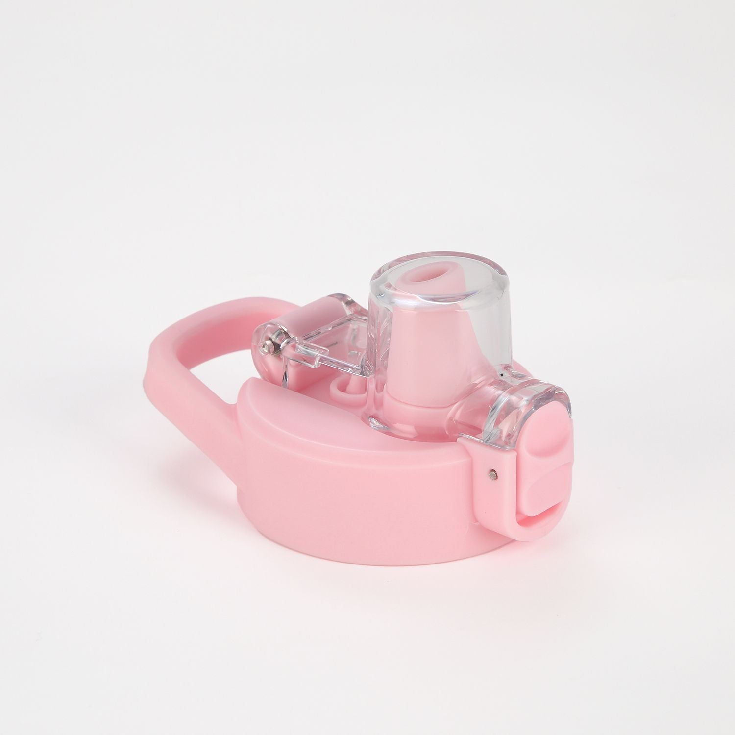 Crossing Urban Ceramic S/S Insulated Straw Sipper Cap Sports Bottle With Handle 480ml - Dusty Rose