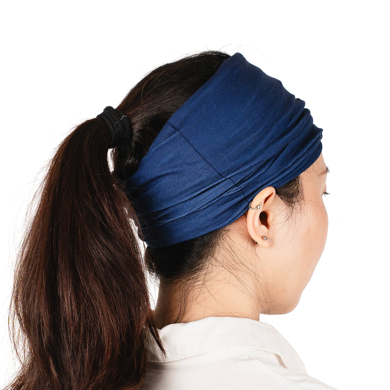 Crossing UV Multi-Functional Headwear UPF 50+ Sun Protection - Navy