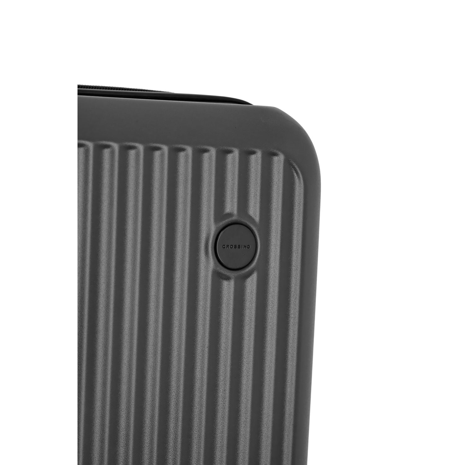 Crossing Vive Polycarbonate Expandable Carry On Luggage T20 - Black