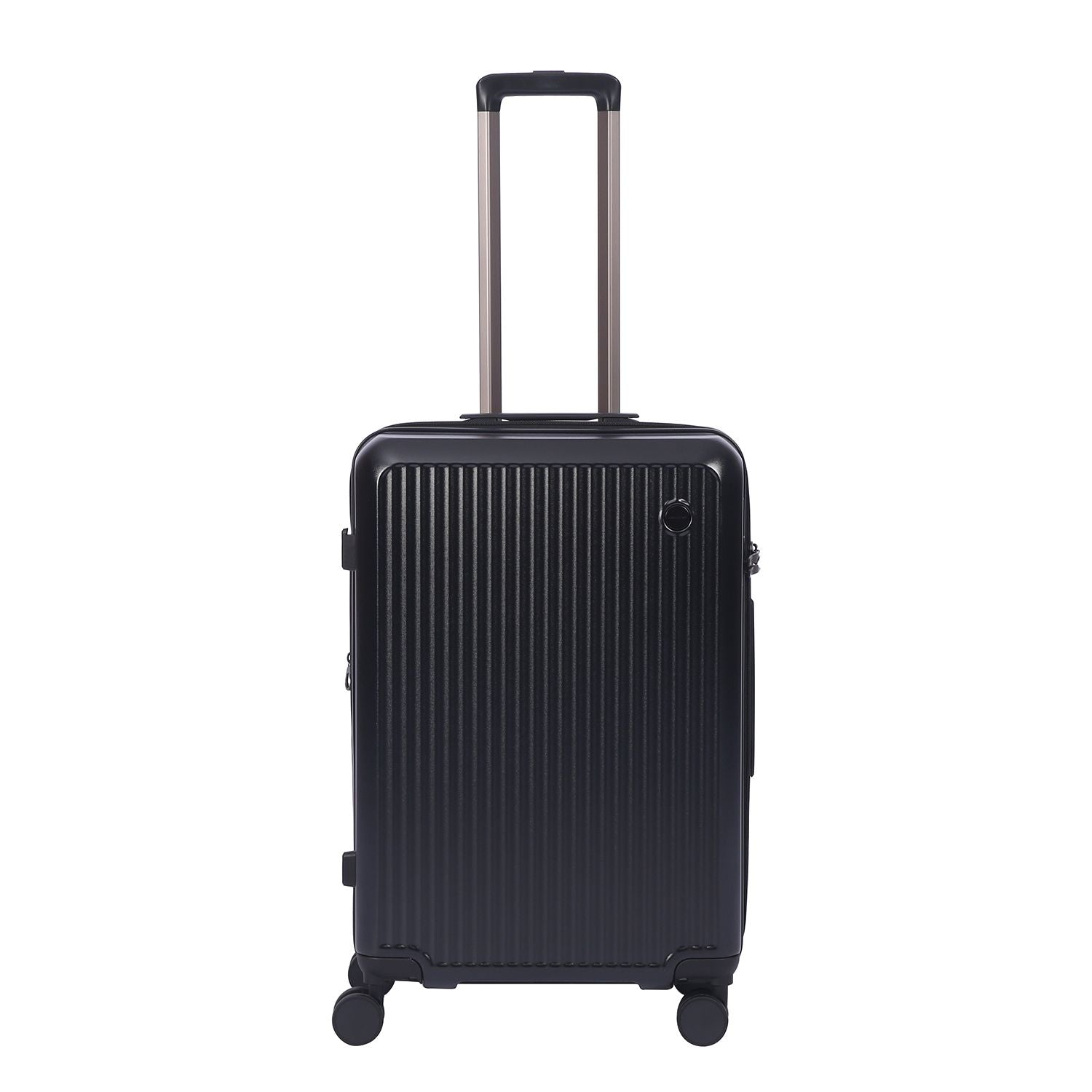 Crossing VIVE Polycarbonate Expandable Medium Luggage V2 - Black
