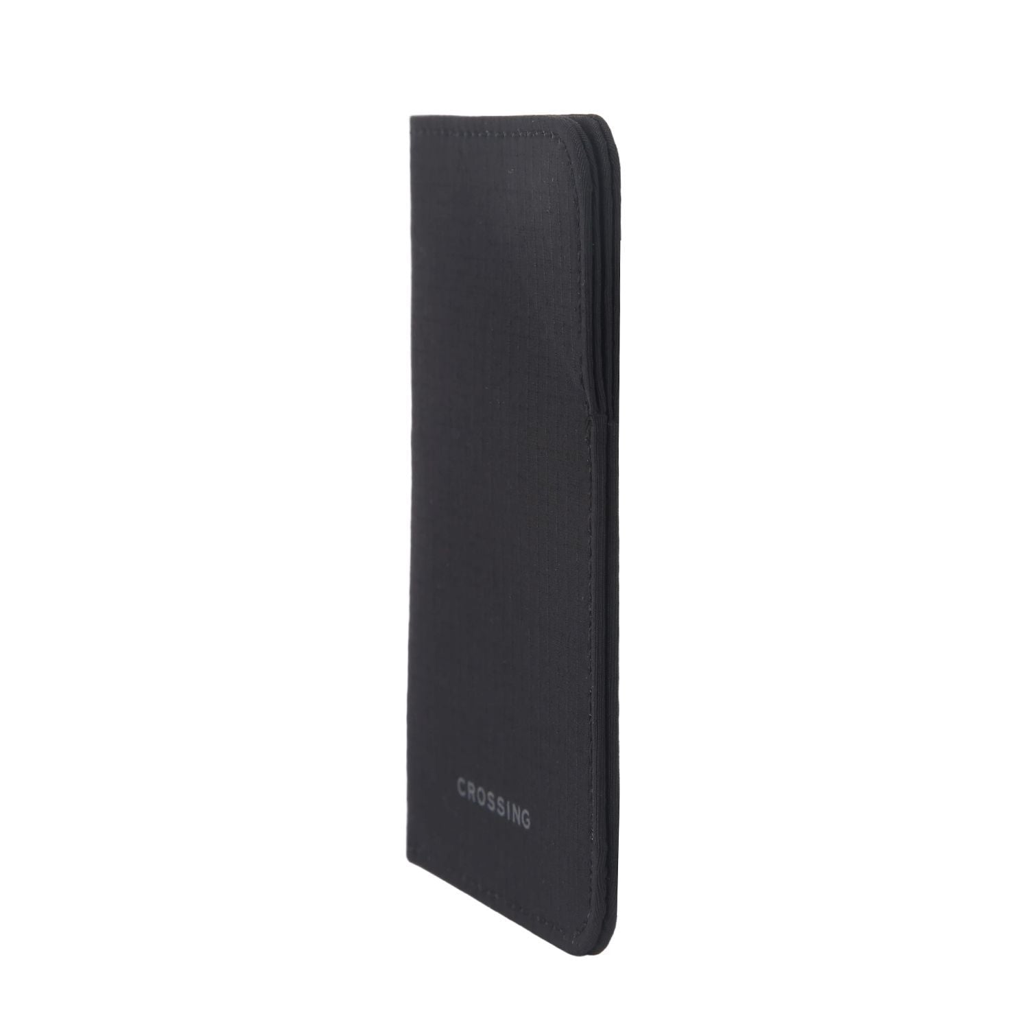 Crossing Waterproof Checked Nylon Card Sleeve RFID - Black