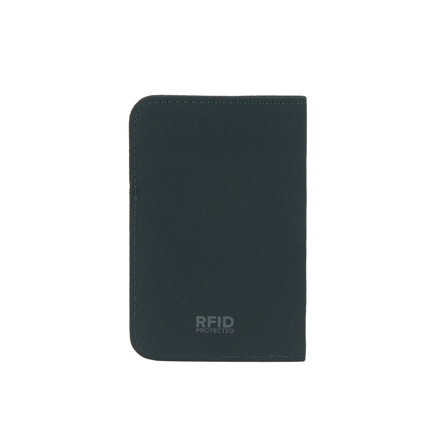 Crossing Waterproof Checked Nylon Card Sleeve RFID - Forest Green