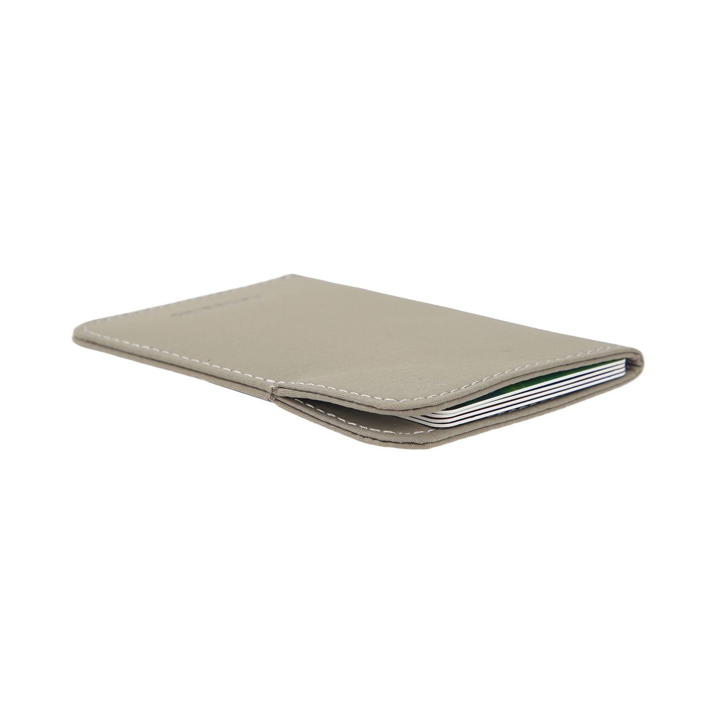 Crossing Waterproof Checked Nylon Card Sleeve RFID - Grey