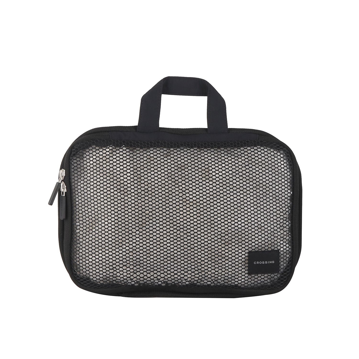 Crossing Waterproof Ripstop Nylon Compression Packing Cube Set (2-Piece Set) - Black