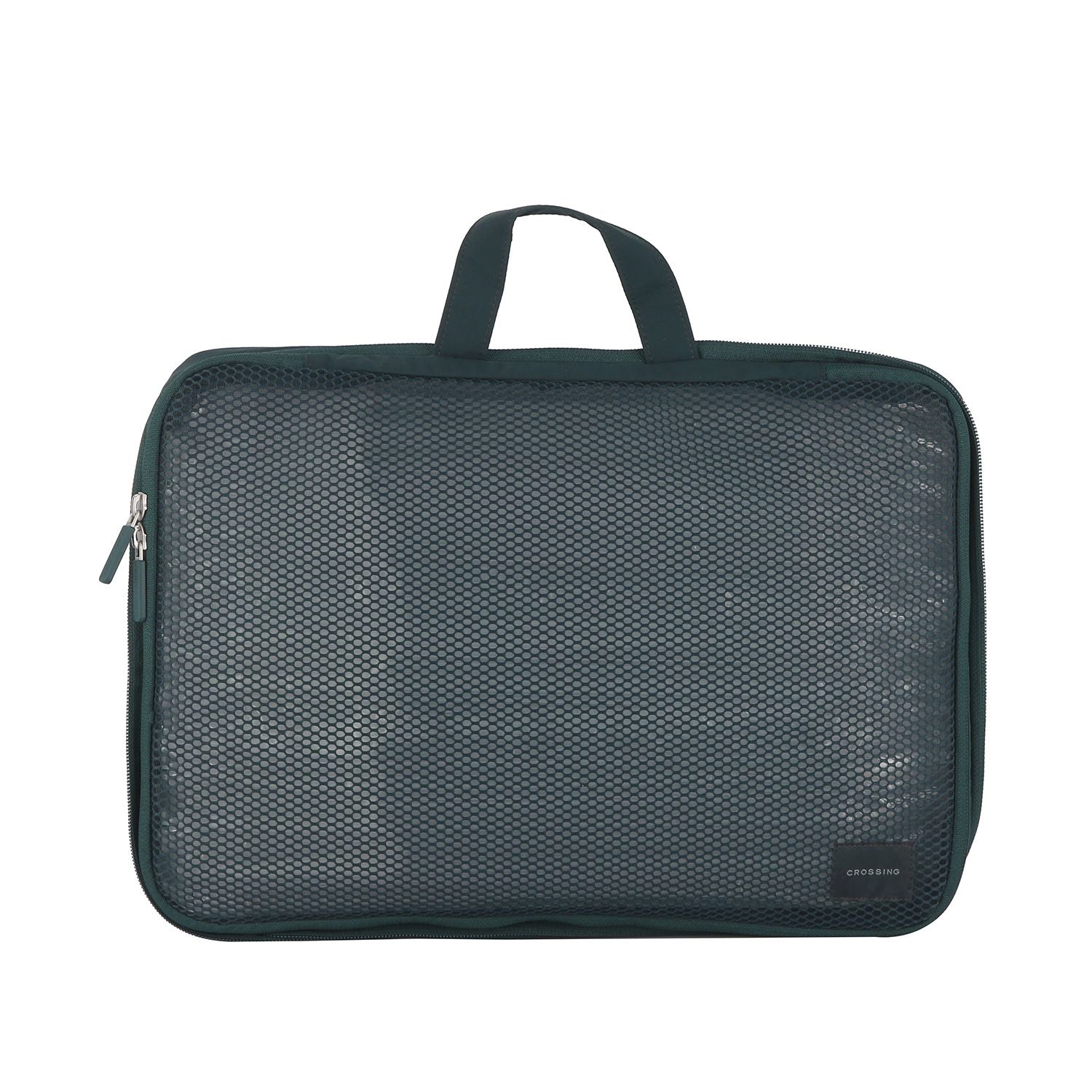 Crossing Waterproof Ripstop Nylon Compression Packing Cube Set (2-Piece Set) - Forest Green