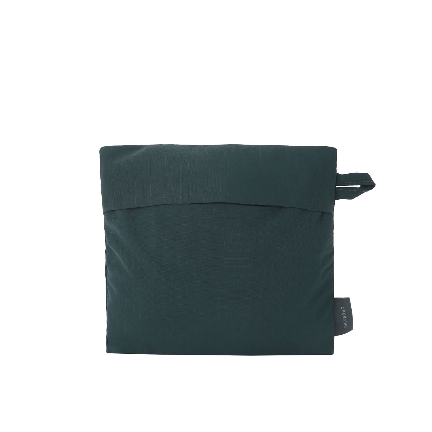Crossing Waterproof Ripstop Nylon Foldable Tote Bag - Forest Green