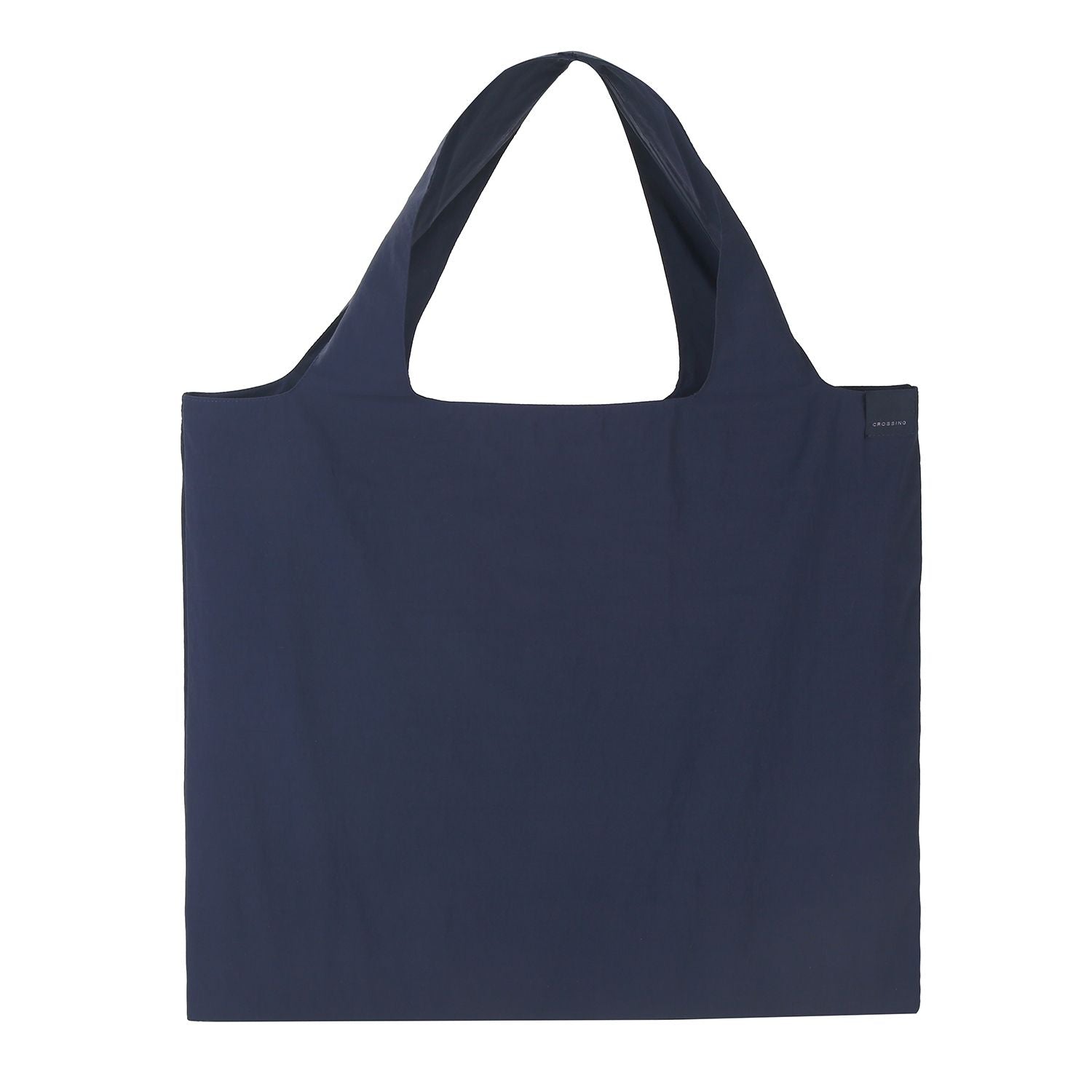 Crossing Waterproof Ripstop Nylon Foldable Tote Bag - Navy