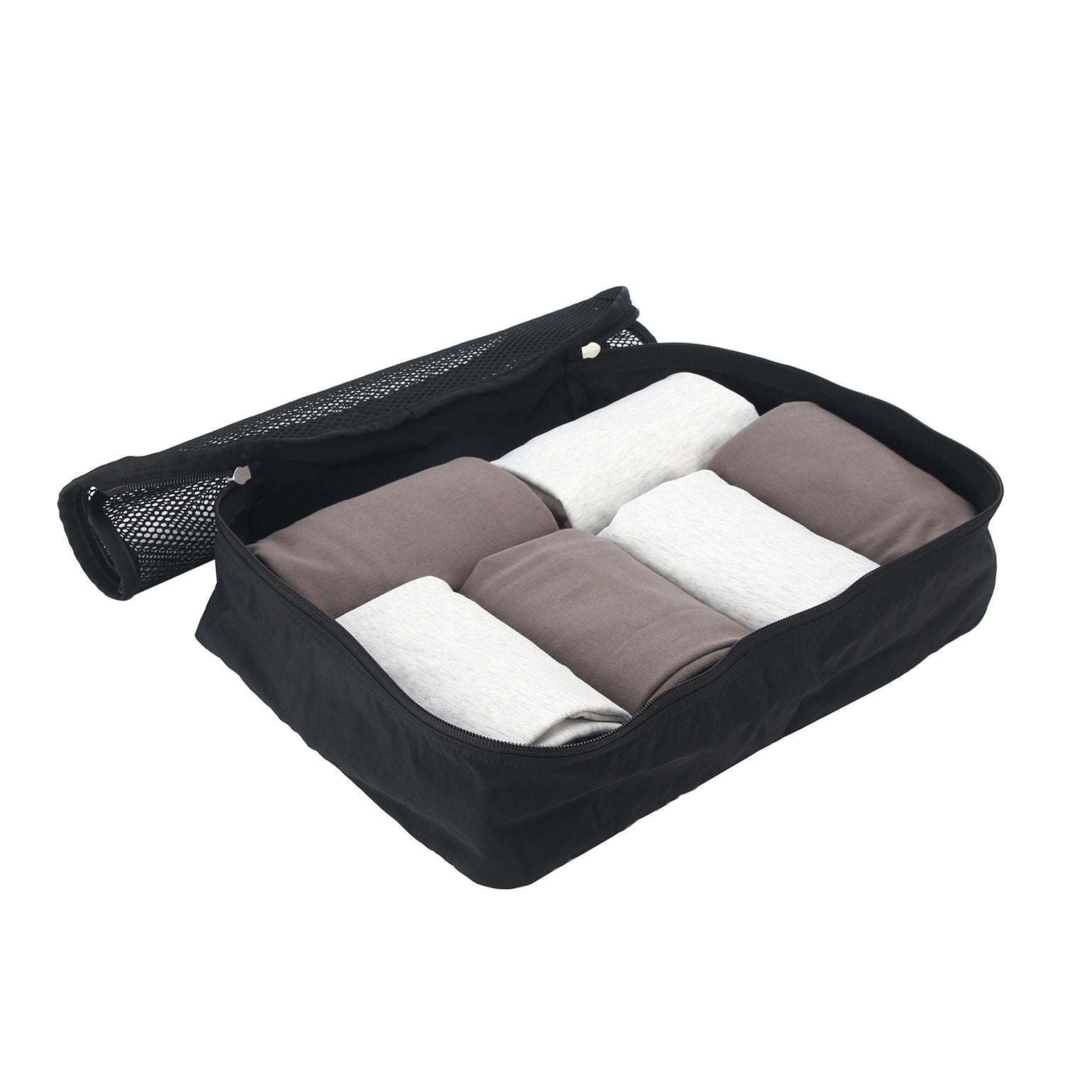 Crossing Waterproof Ripstop Nylon Packing Cube M - Black