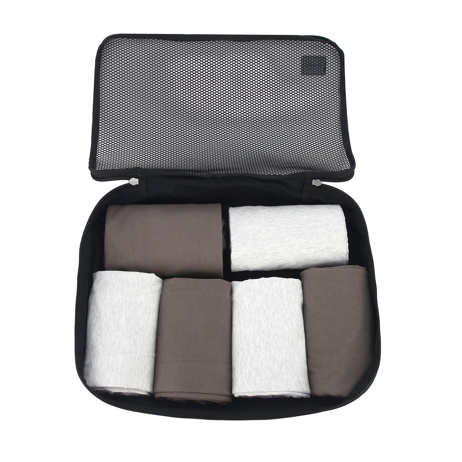 Crossing Waterproof Ripstop Nylon Packing Cube M - Black