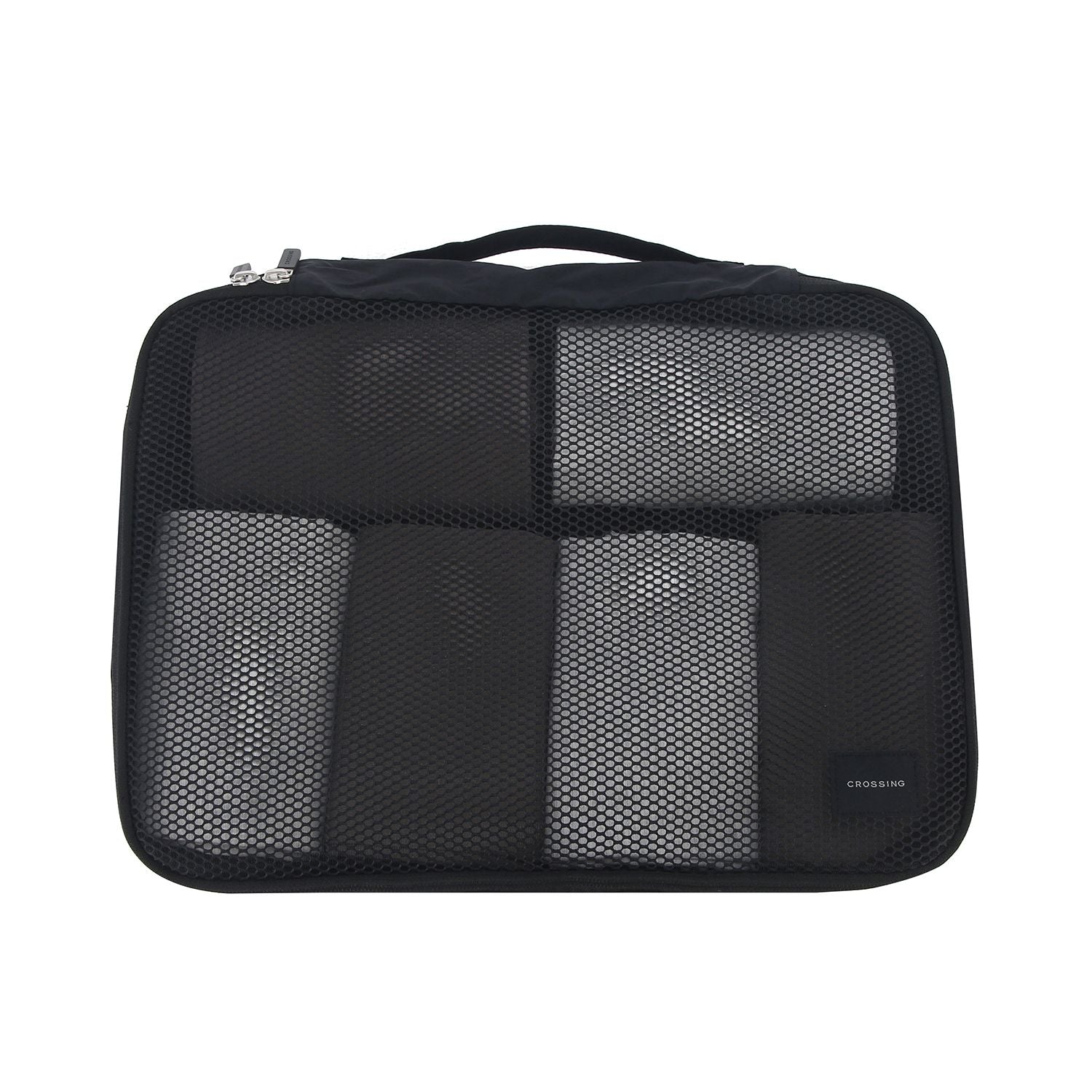 Crossing Waterproof Ripstop Nylon Packing Cube M - Black