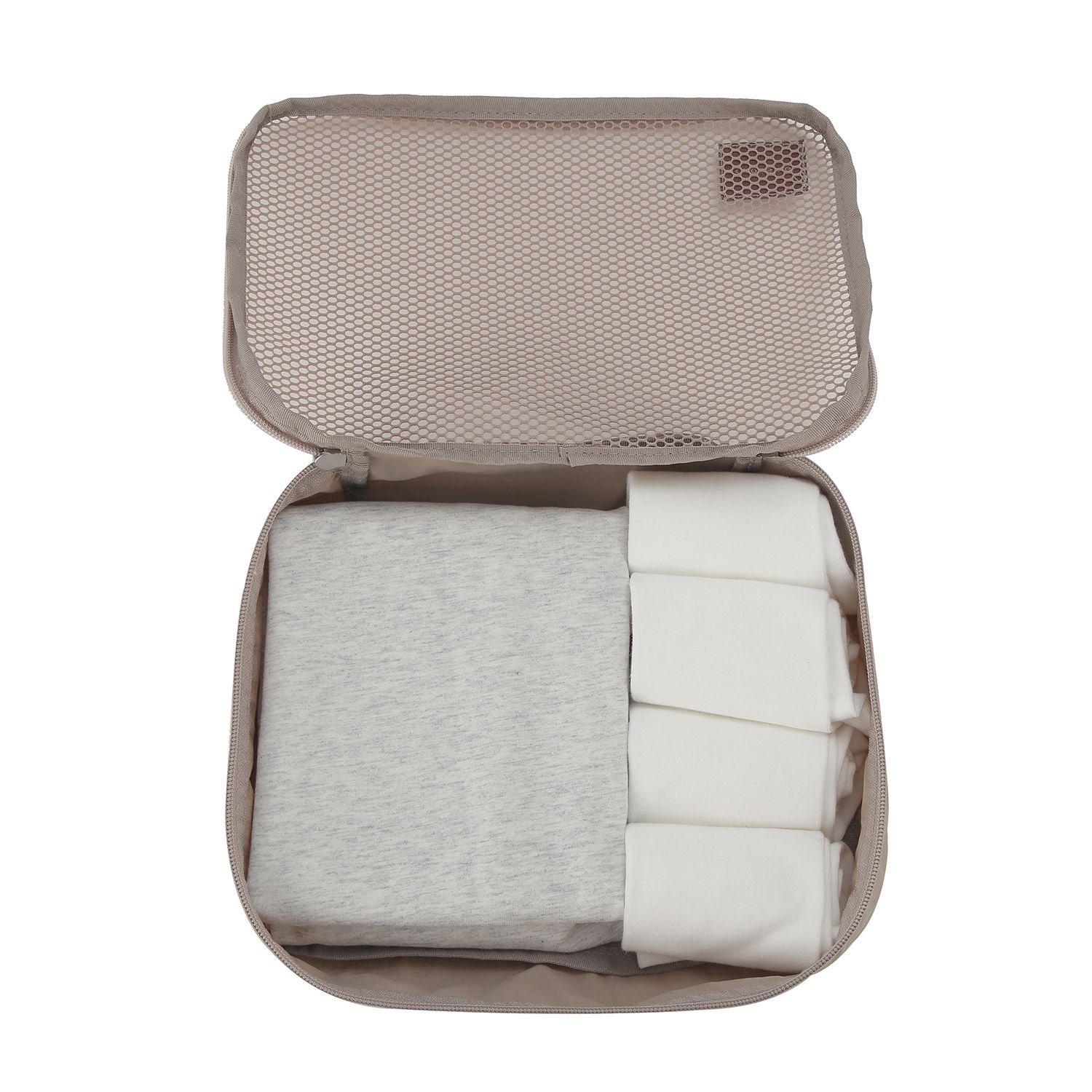 Crossing Waterproof Ripstop Nylon Packing Cube S - Light Grey