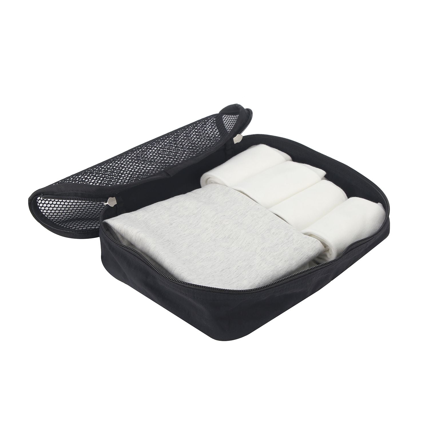 Crossing Waterproof Ripstop Nylon Packing Cube Set (4-Piece Set) - Black